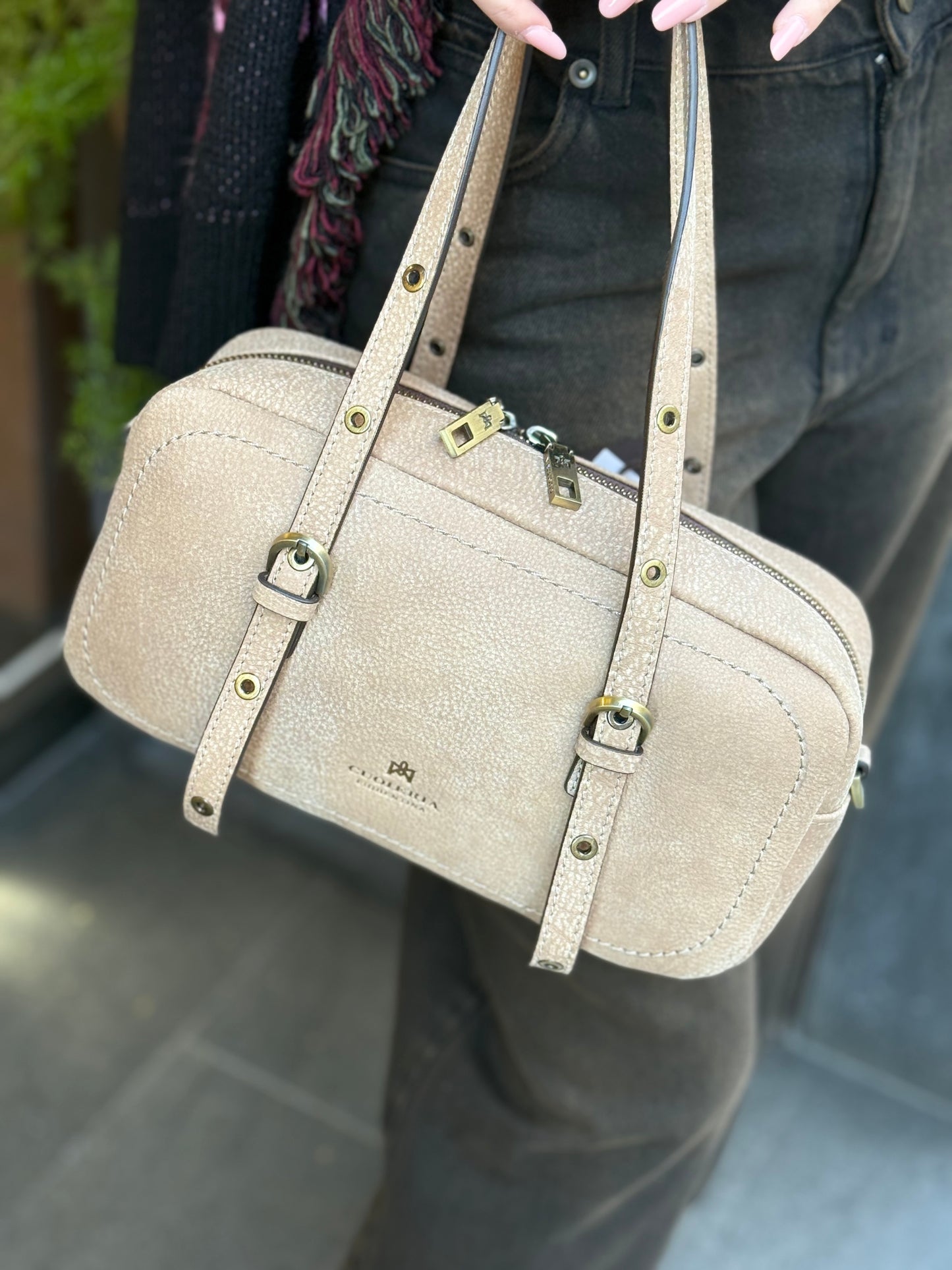 Cuoieria fiorentina EVA SOFT DUFFLE DESERT