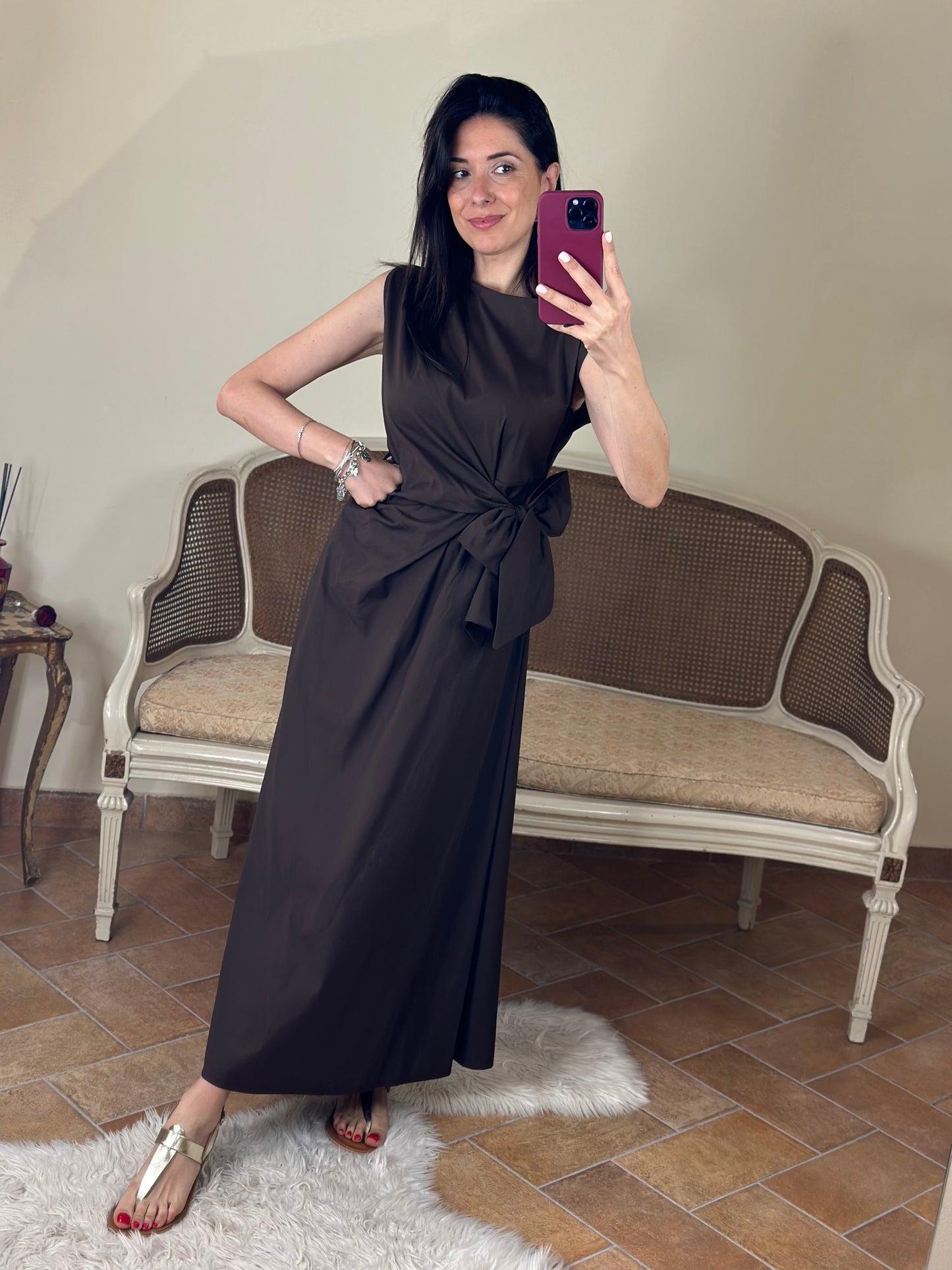 Abito fiocco laterale (disponibile in più colori)