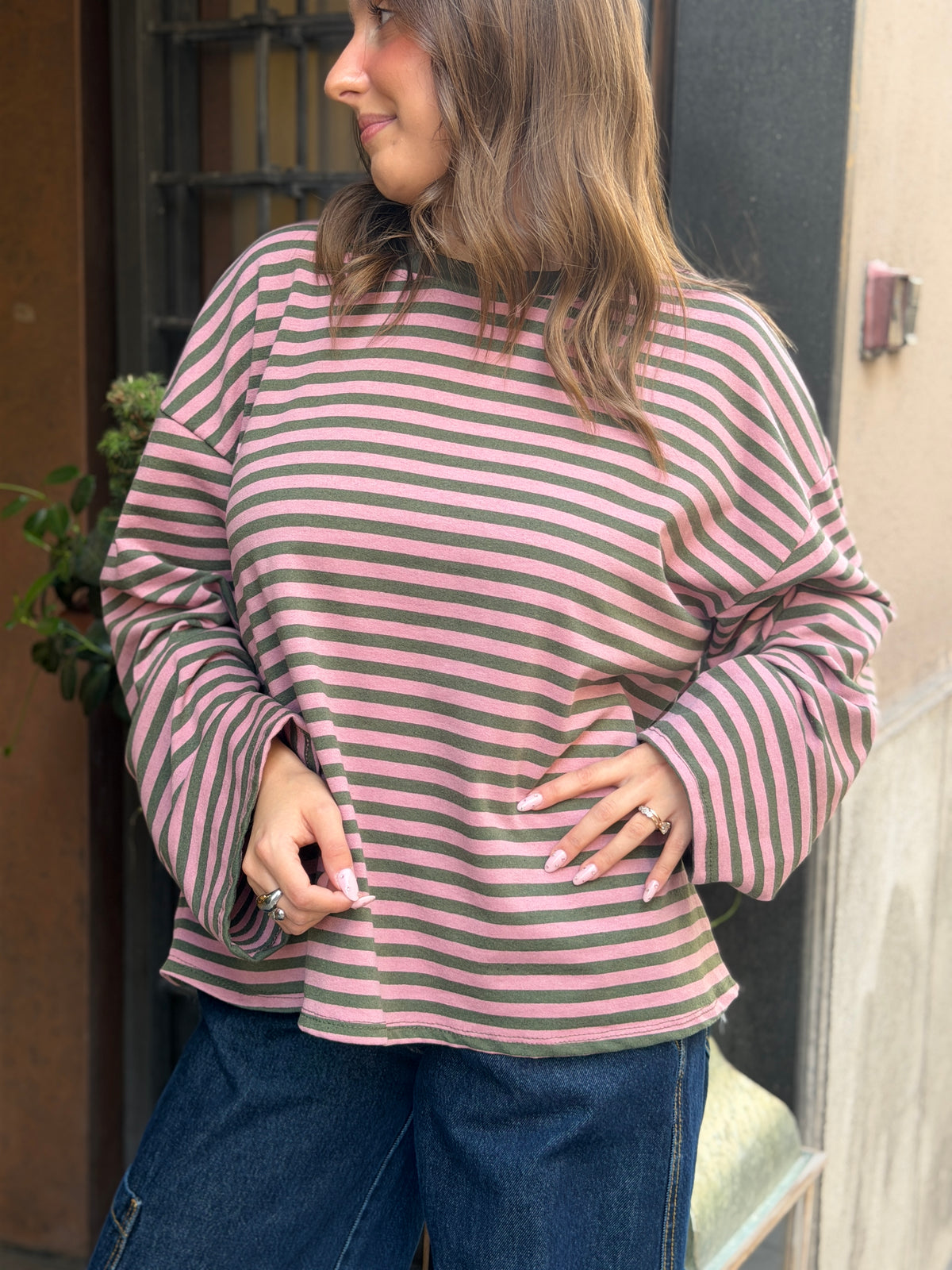 T-Shirt a righe (disp.in più colori)