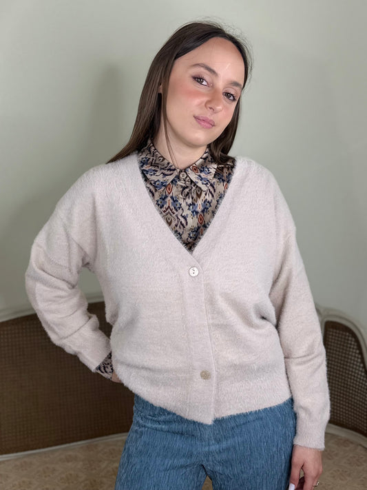 Anonyme Cardigan WOLF KNITWEAR beige