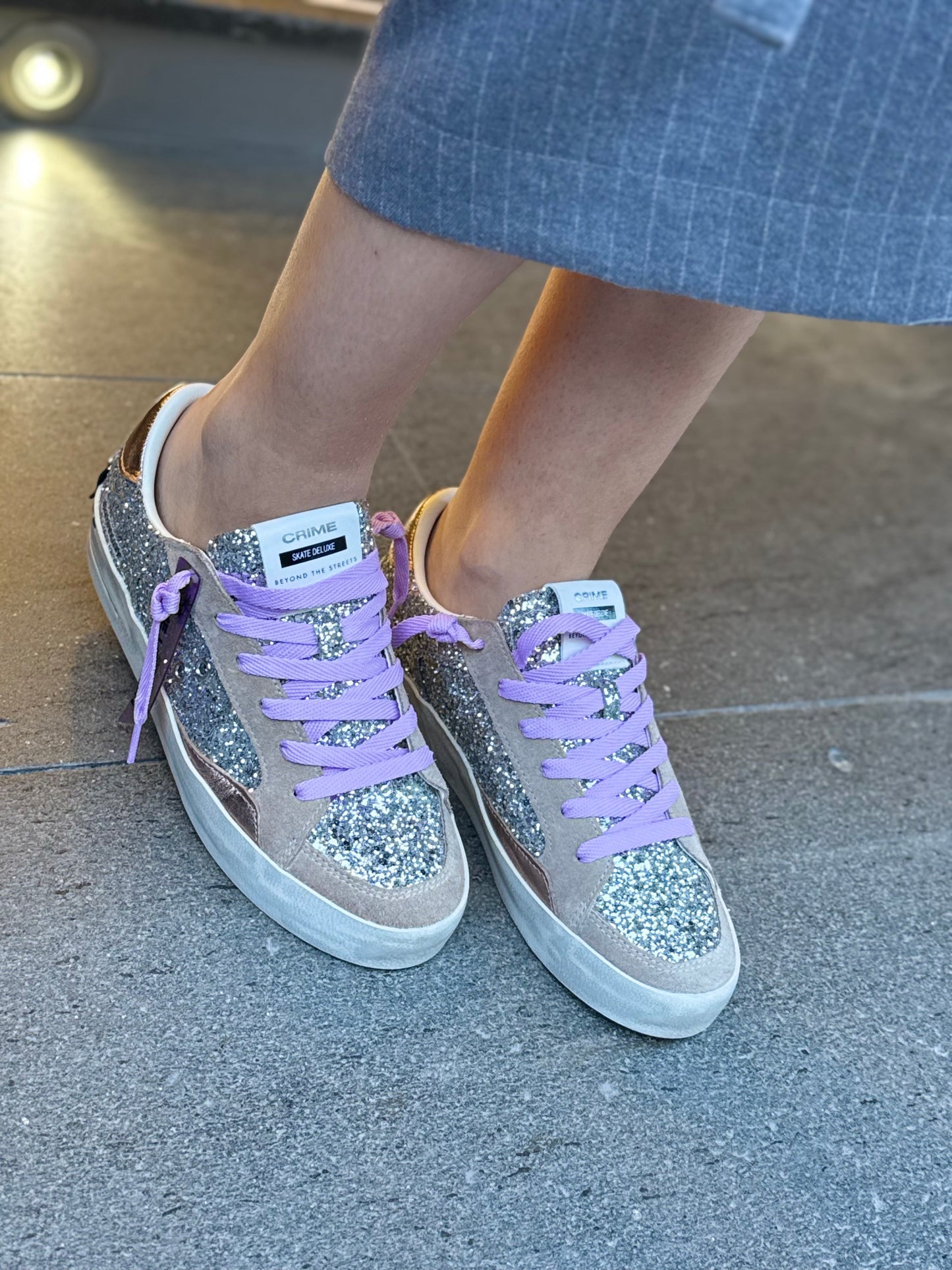 Crime London SK8 DELUXE SILVER