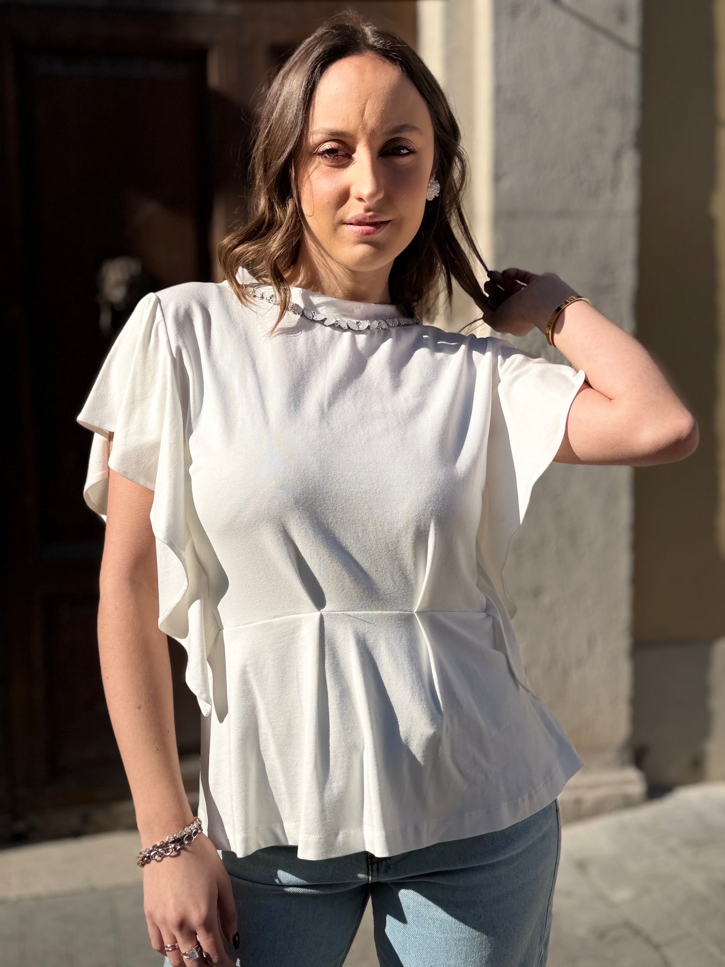 Silence Limited JEWEL T-SHIRT WHITE