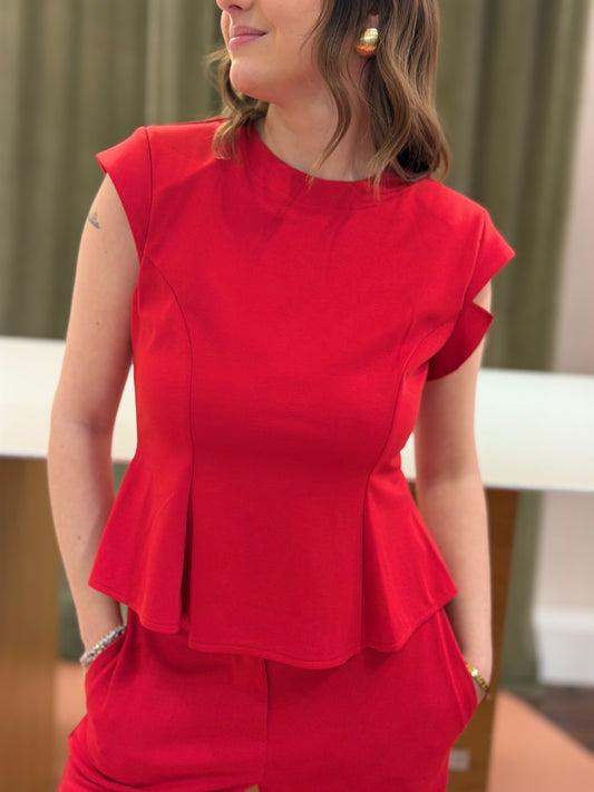 Tensione in Casacca in punto milano Rossa