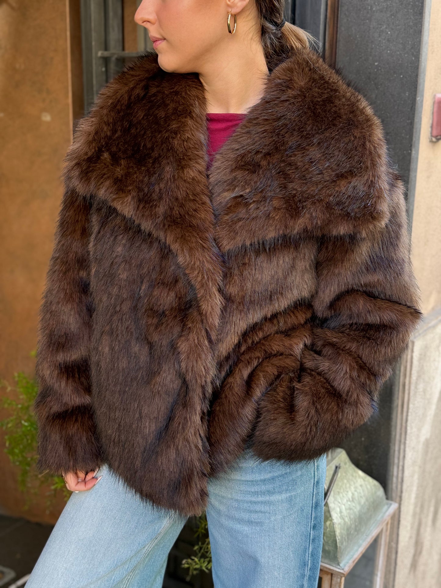 Ecopelliccia VERONICA Moro