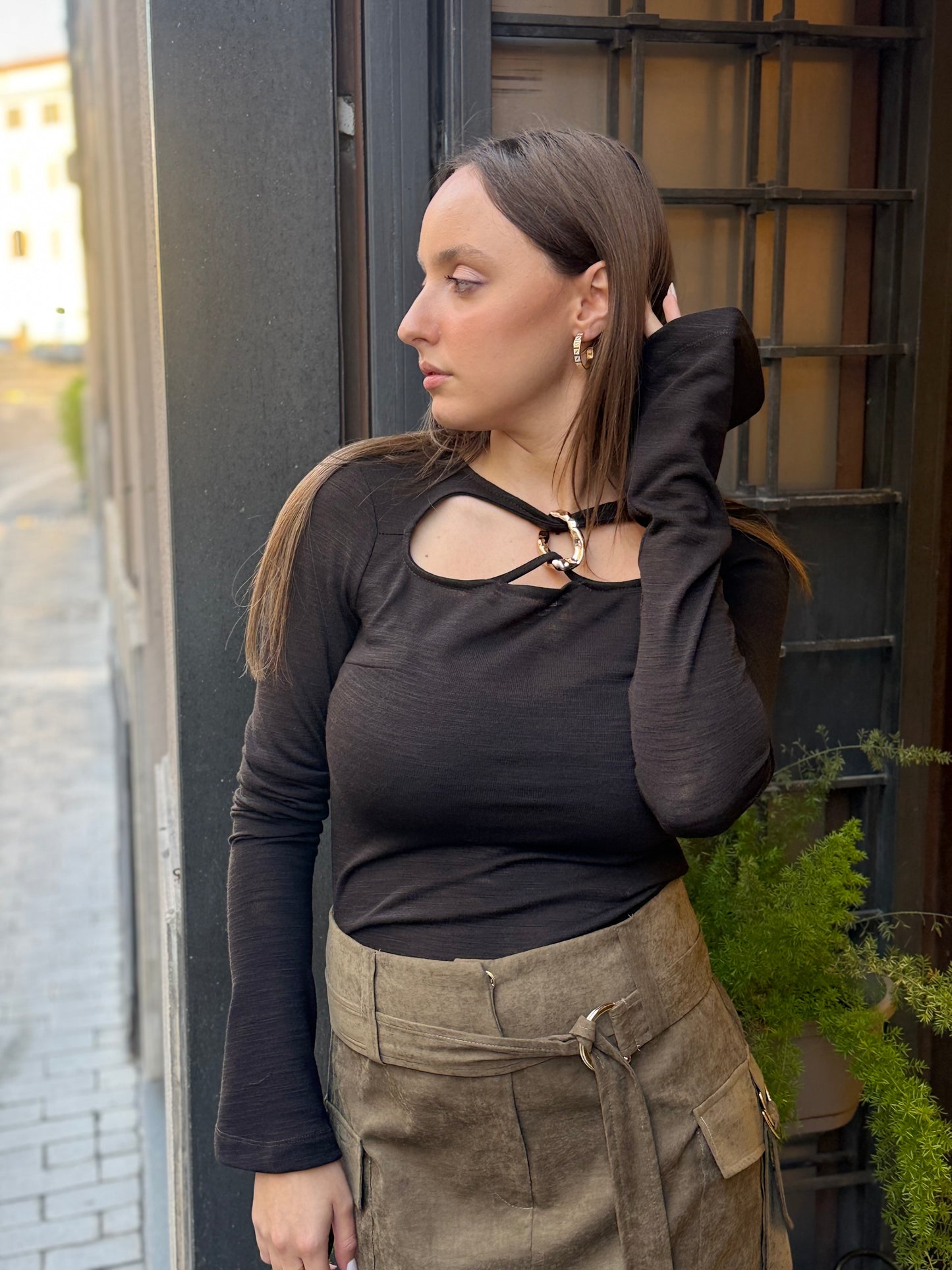 BohemianVí FLAME SWEATY Brown