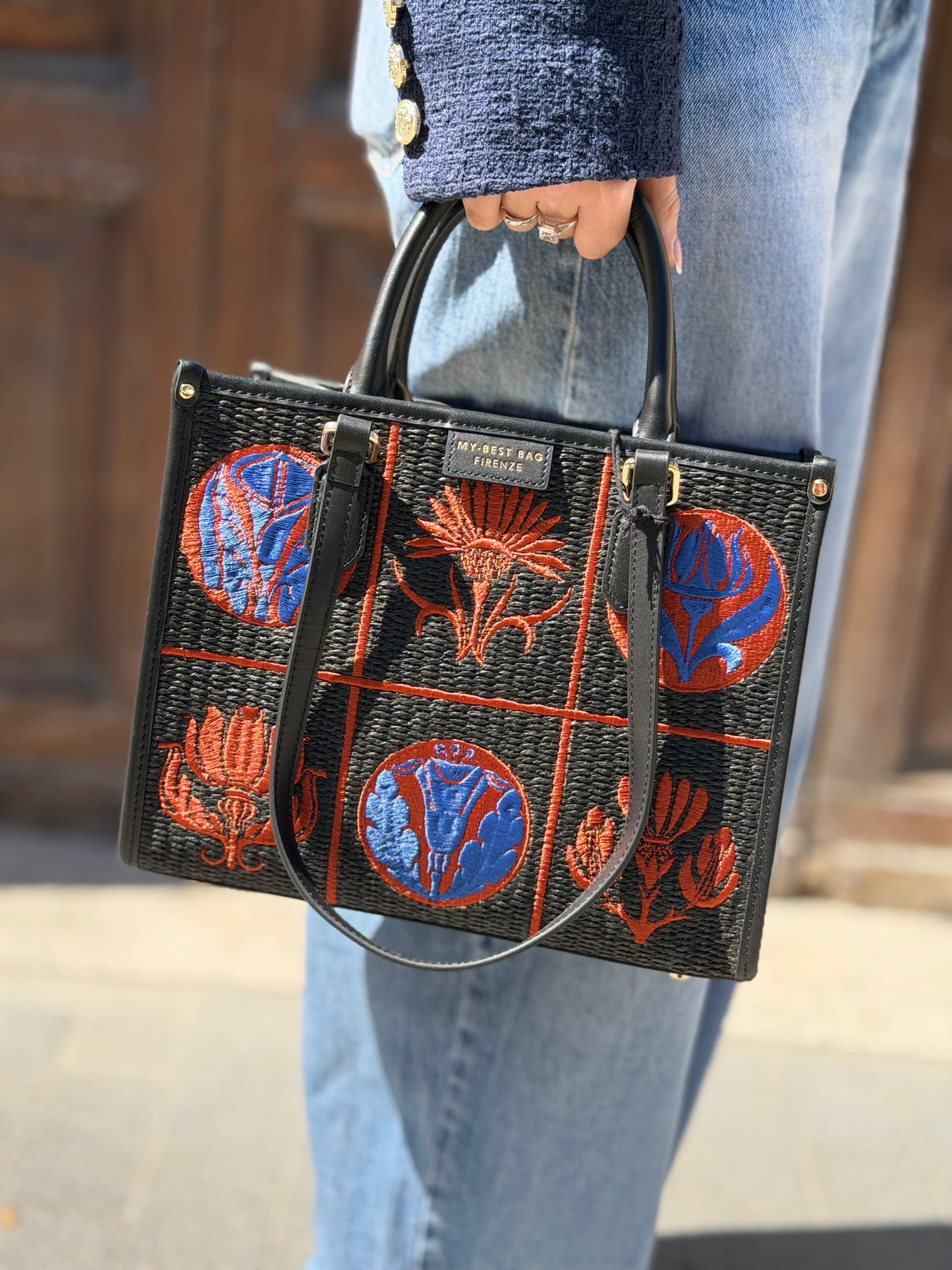 My Best Bag Atena LIBERTY Black Medium