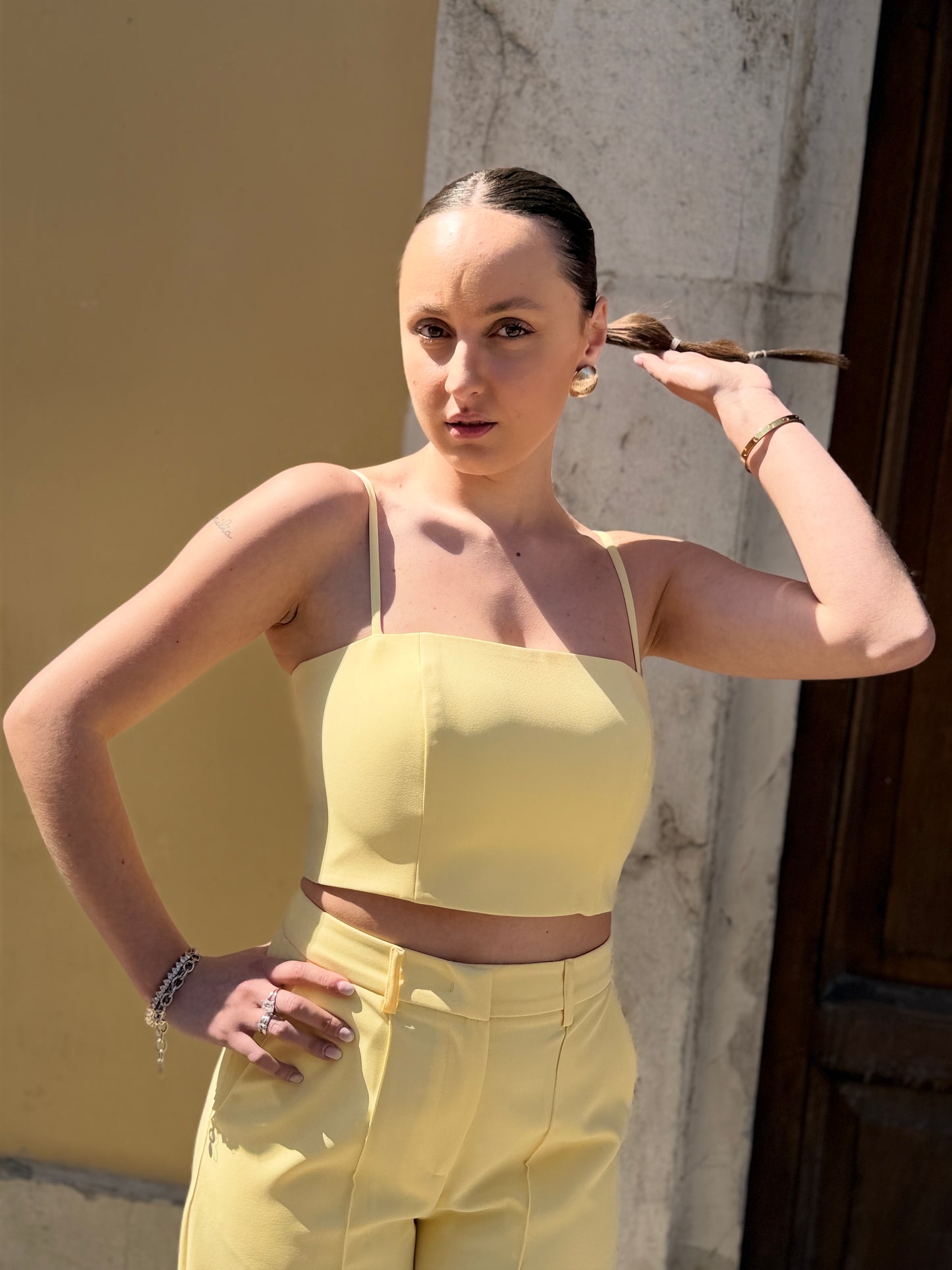 Silence Limited STRAP TOP LEMON