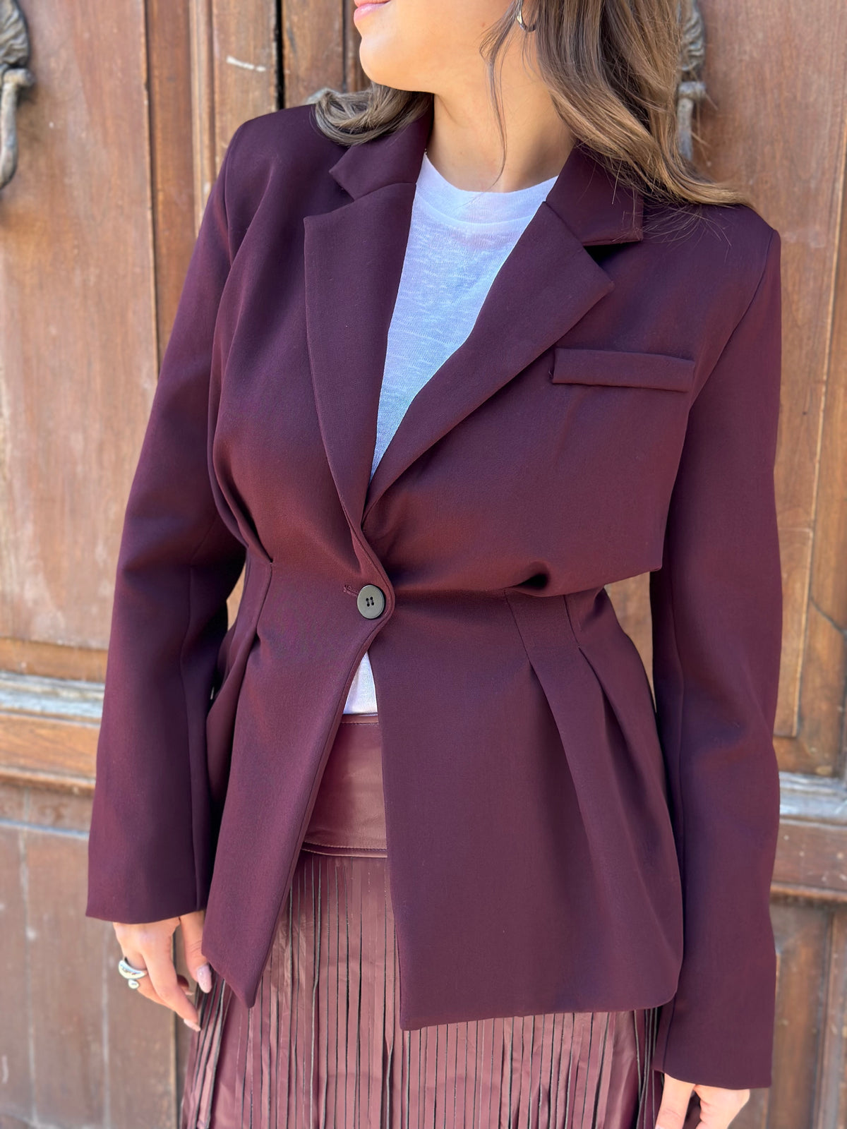 Giacca FRANCY BORDEAUX