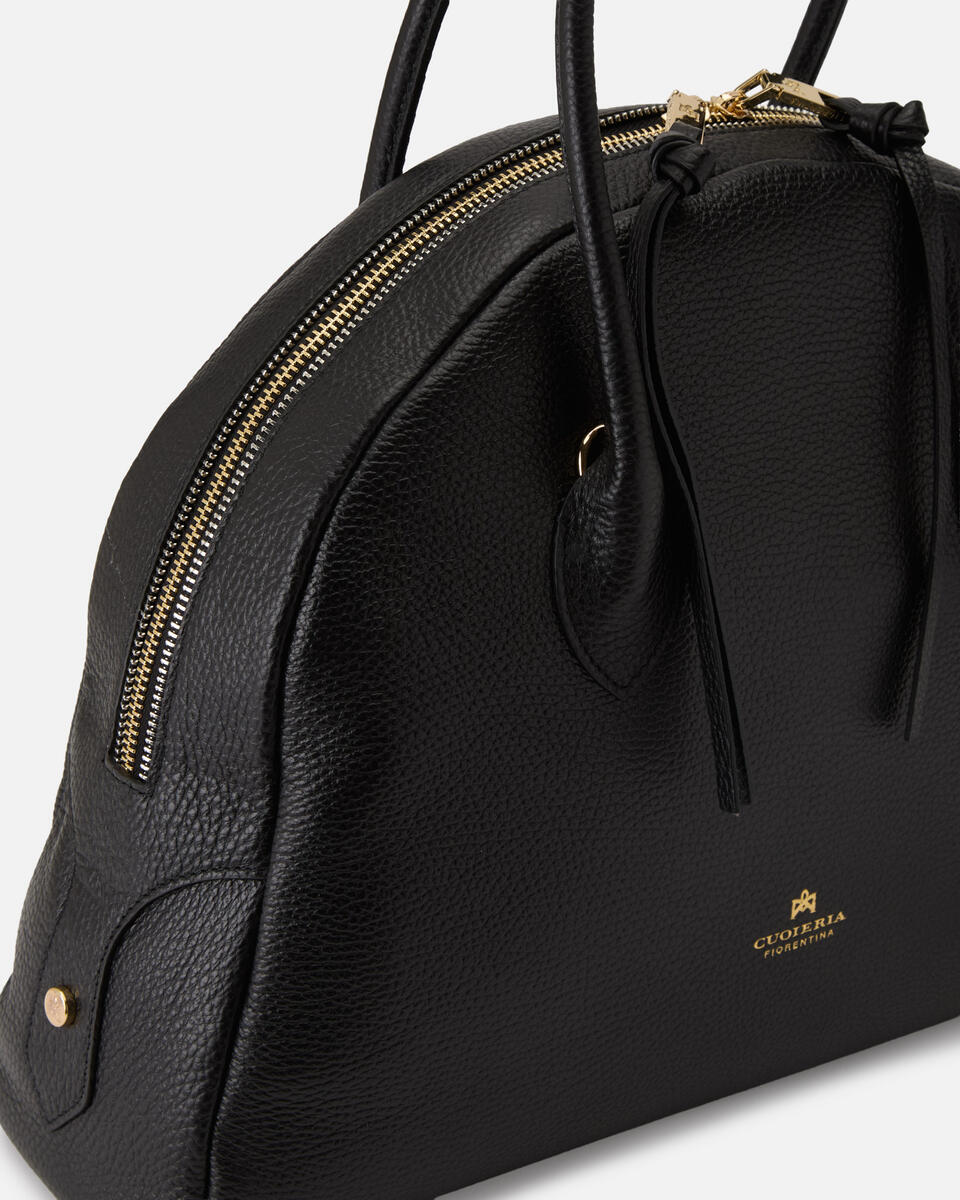 Cuoieria Fiorentina LUA MEDIUM BOWLING BAG NERO