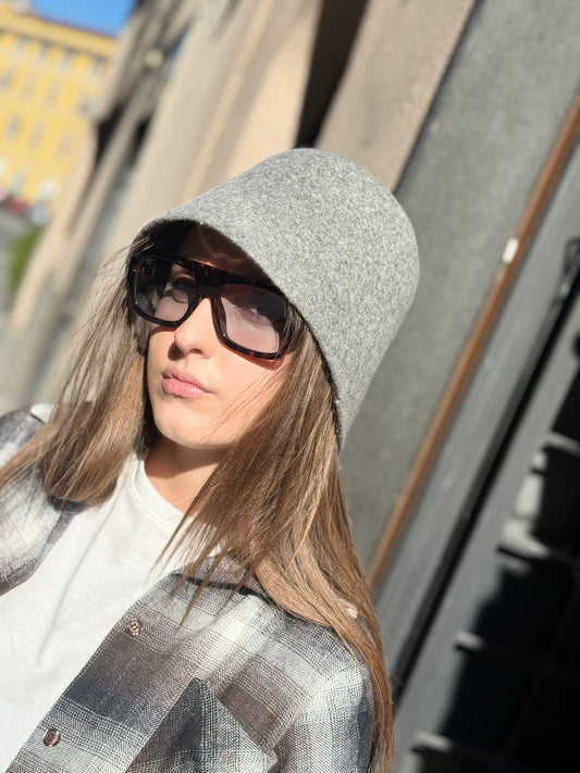 Cappello PARIS Grigio Chiaro