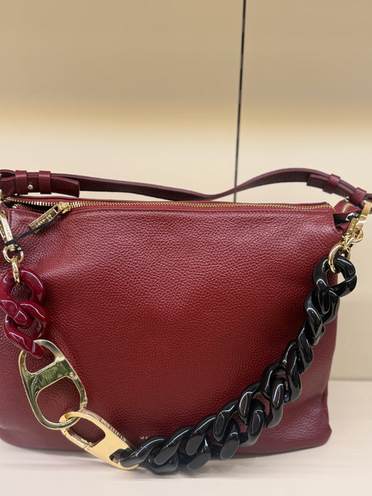 My Best Bag BICOLOR CHAIN nero/bordeaux