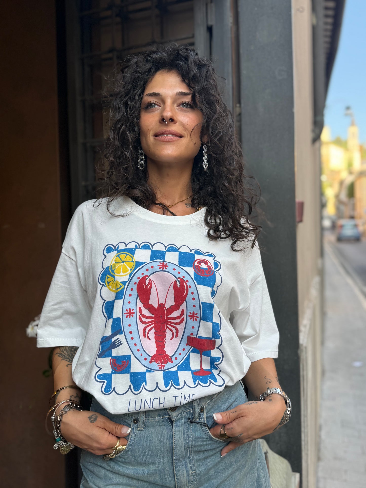 T-shirt " LUNCH TIME"