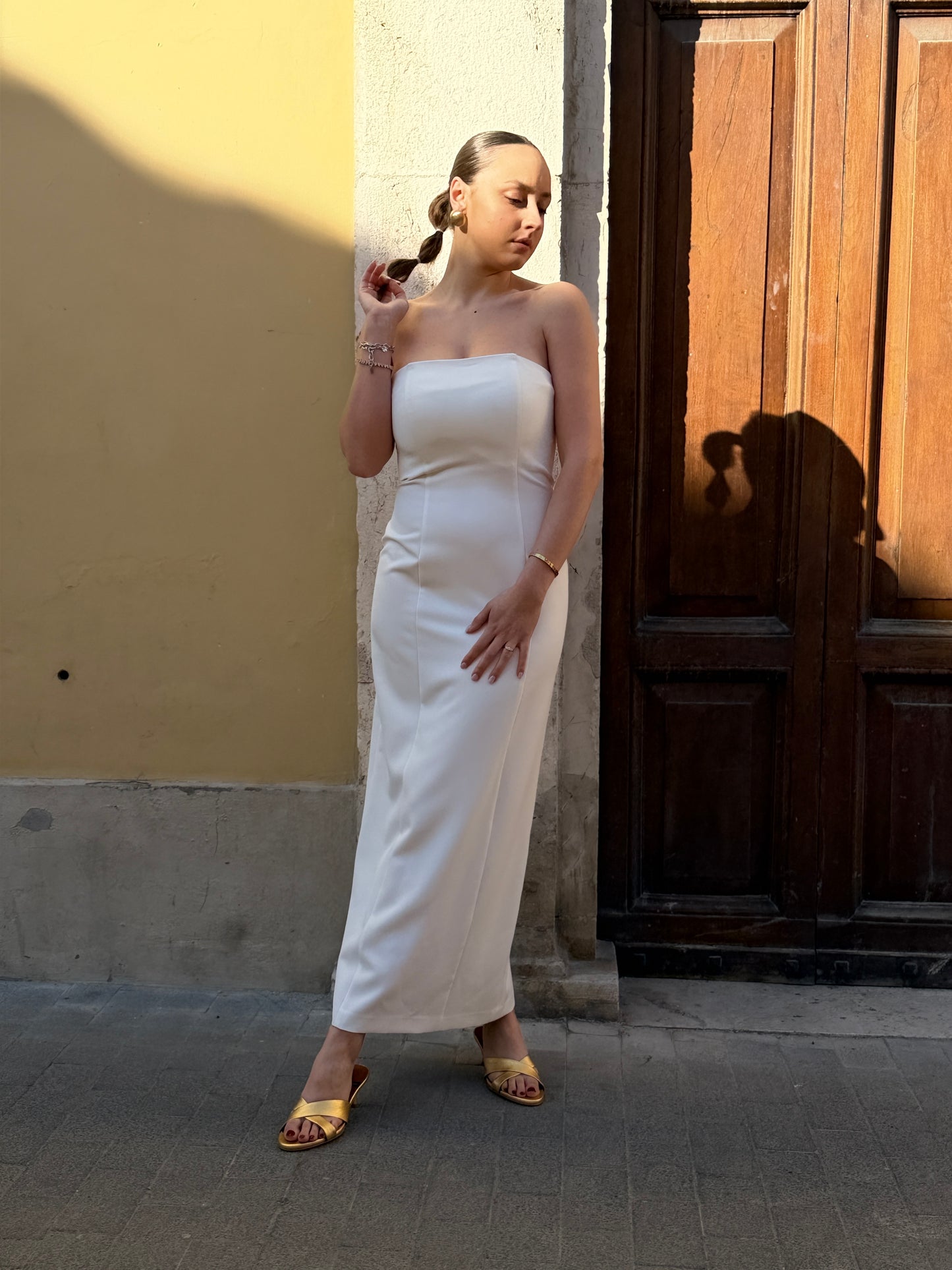 Silence Limited WHY DRESS WHITE