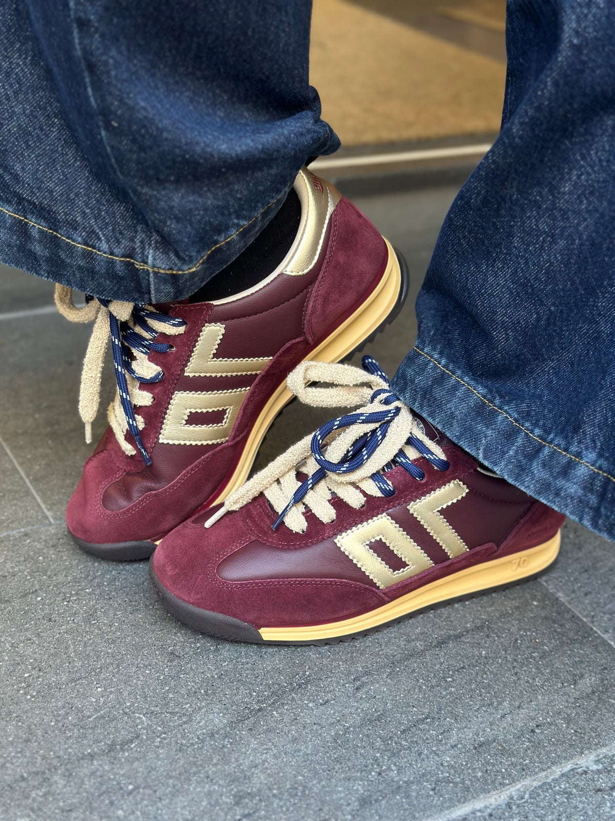 Back70 JOGGER nappa WINE