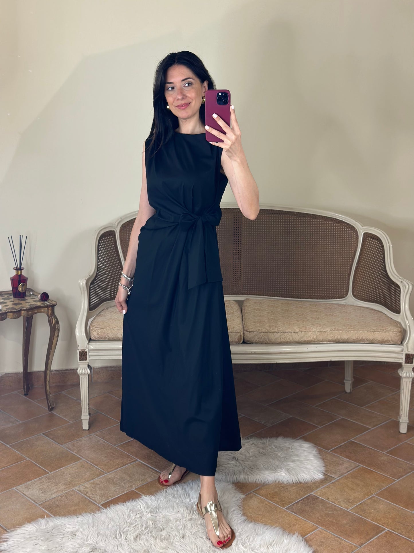 Abito fiocco laterale (disponibile in più colori)