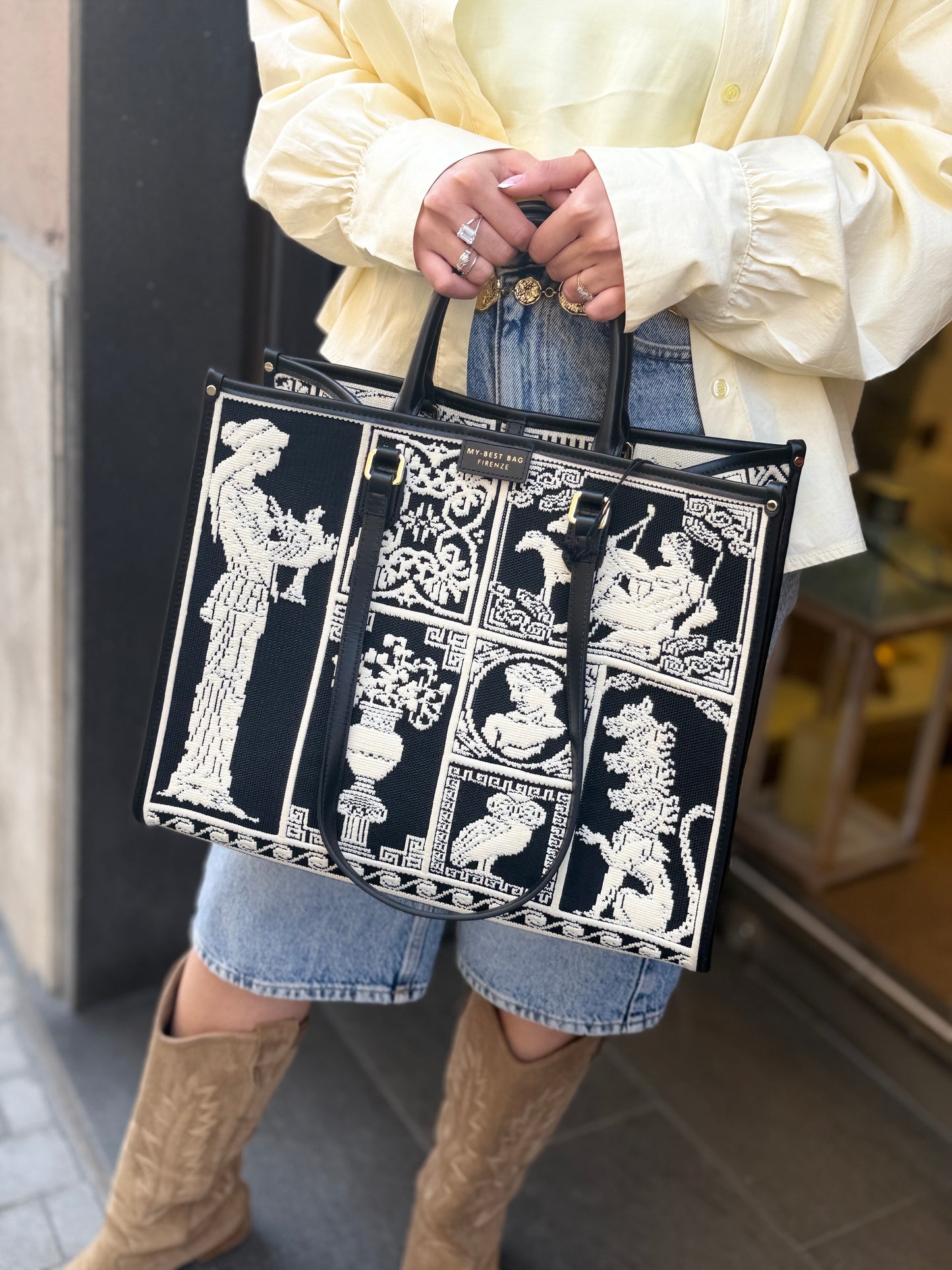 My Best Bag Atena Agora Black/white