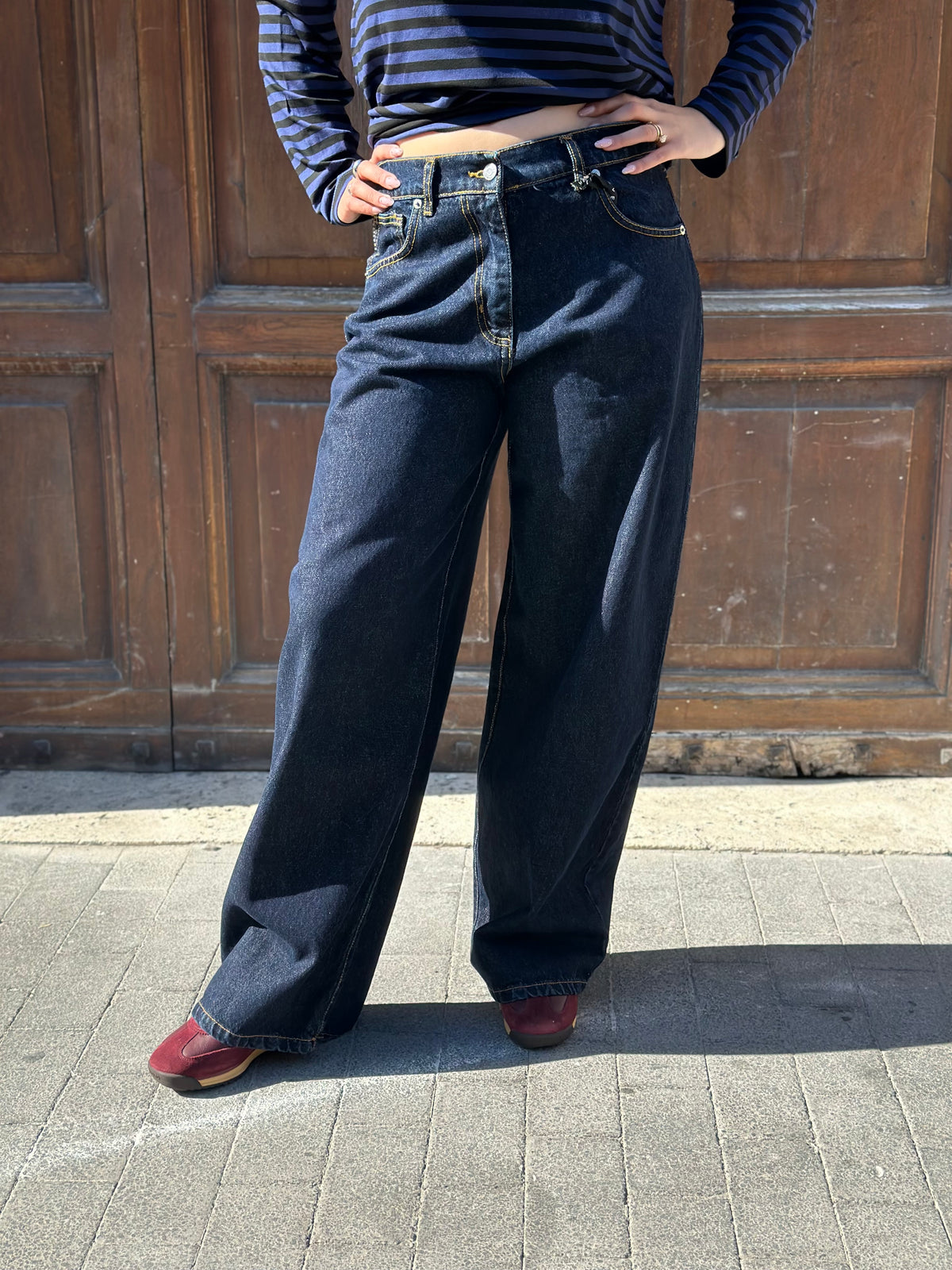 Haveone JEANS BELLA DENIM SCURO