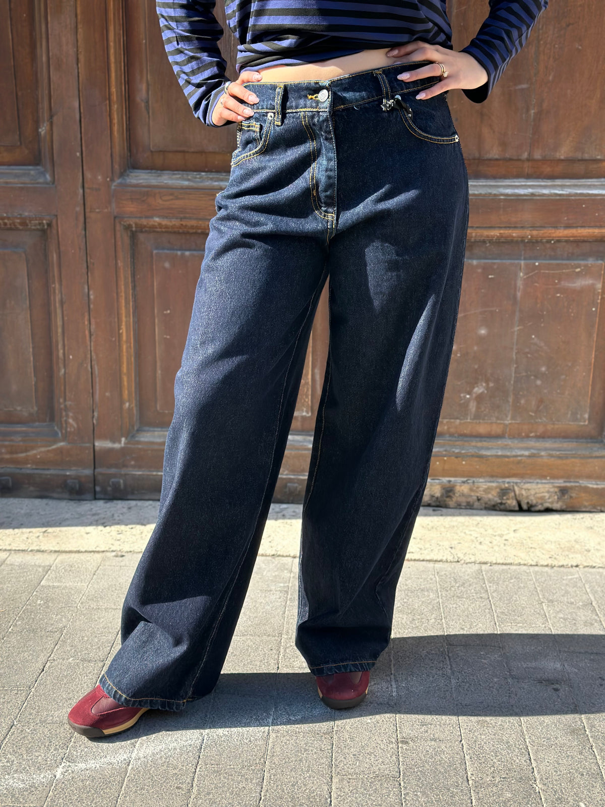 Haveone JEANS BELLA DENIM SCURO