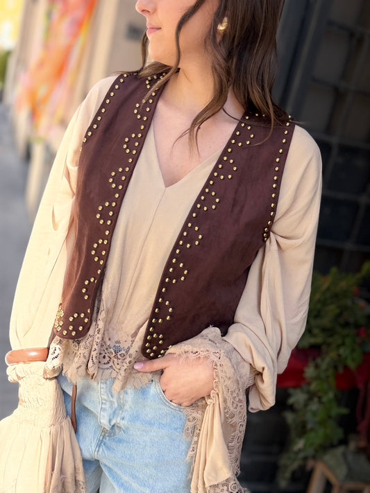 Haveone gilet  BOHO COFEE