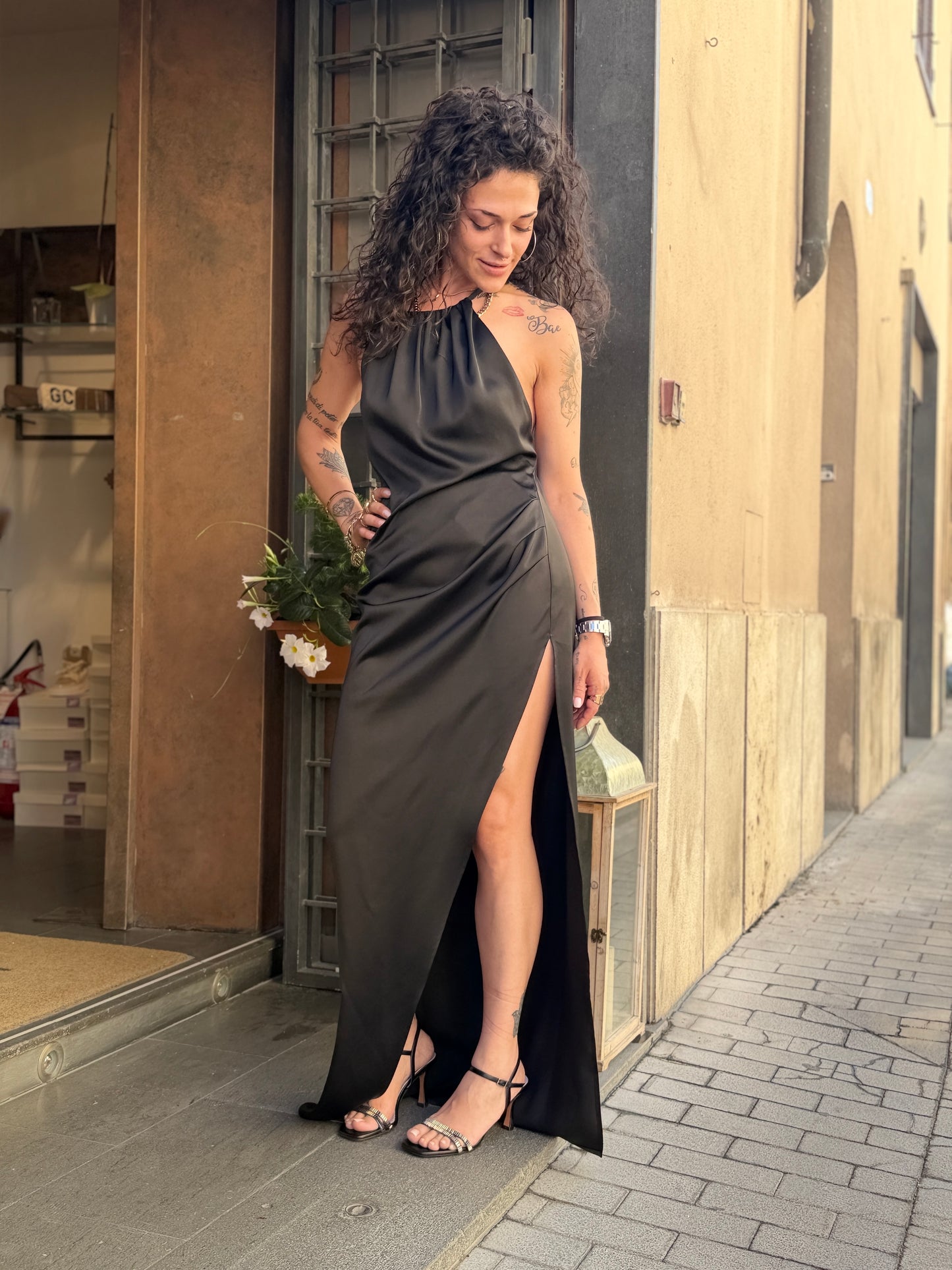 Silence Limited Sensual dress Black