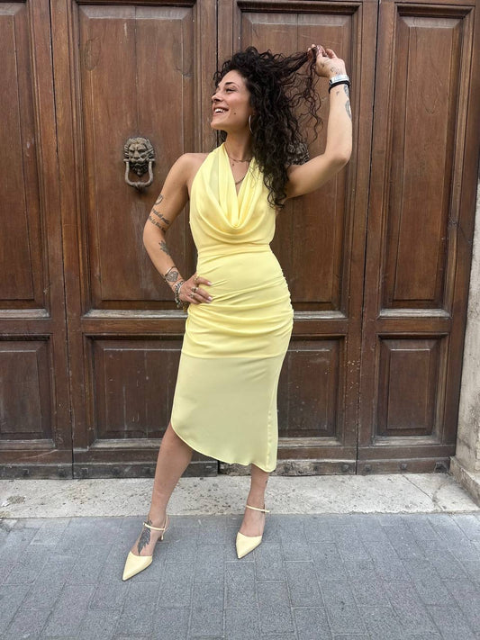 Silence Limited ISABEA DRESS LEMON
