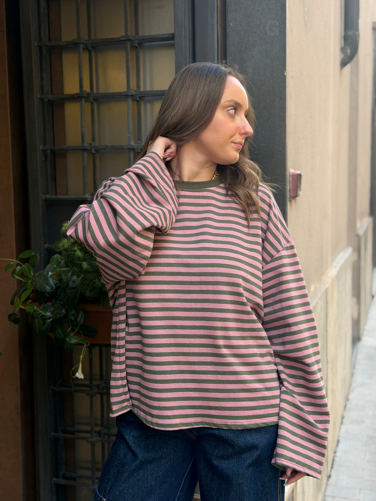 T-Shirt a righe (disp.in più colori)