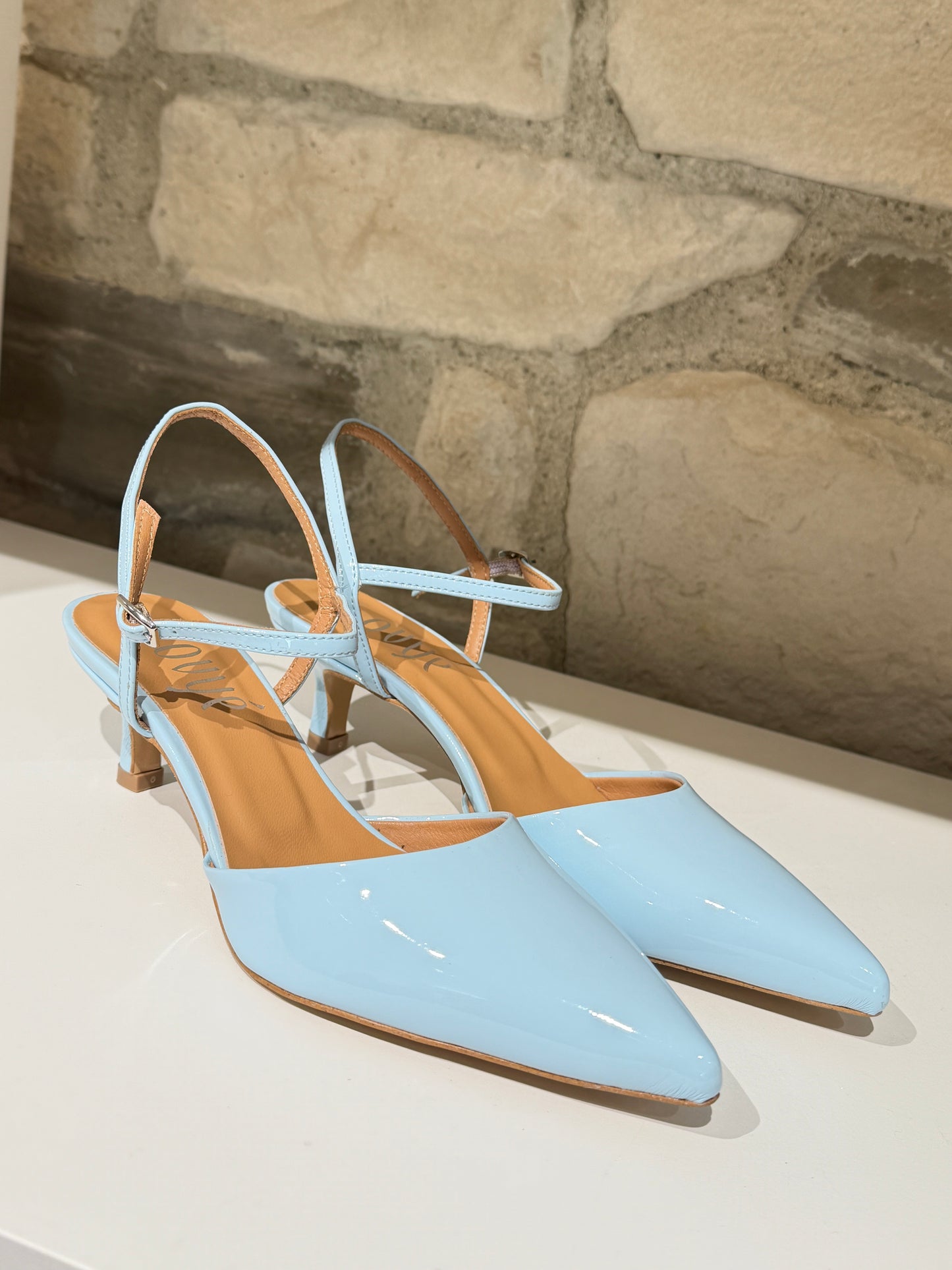 Ovyè Slingback Celeste