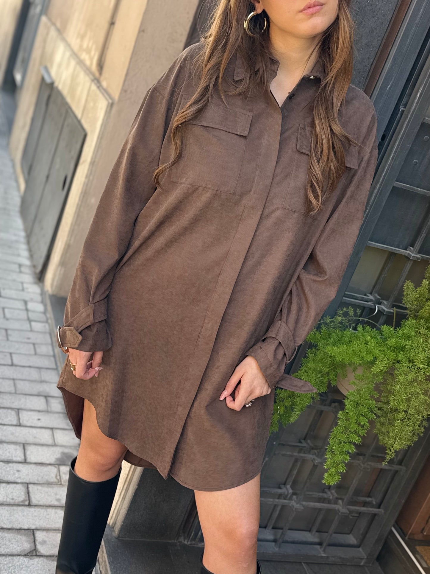 BohemianVí WIND DRESS Brown