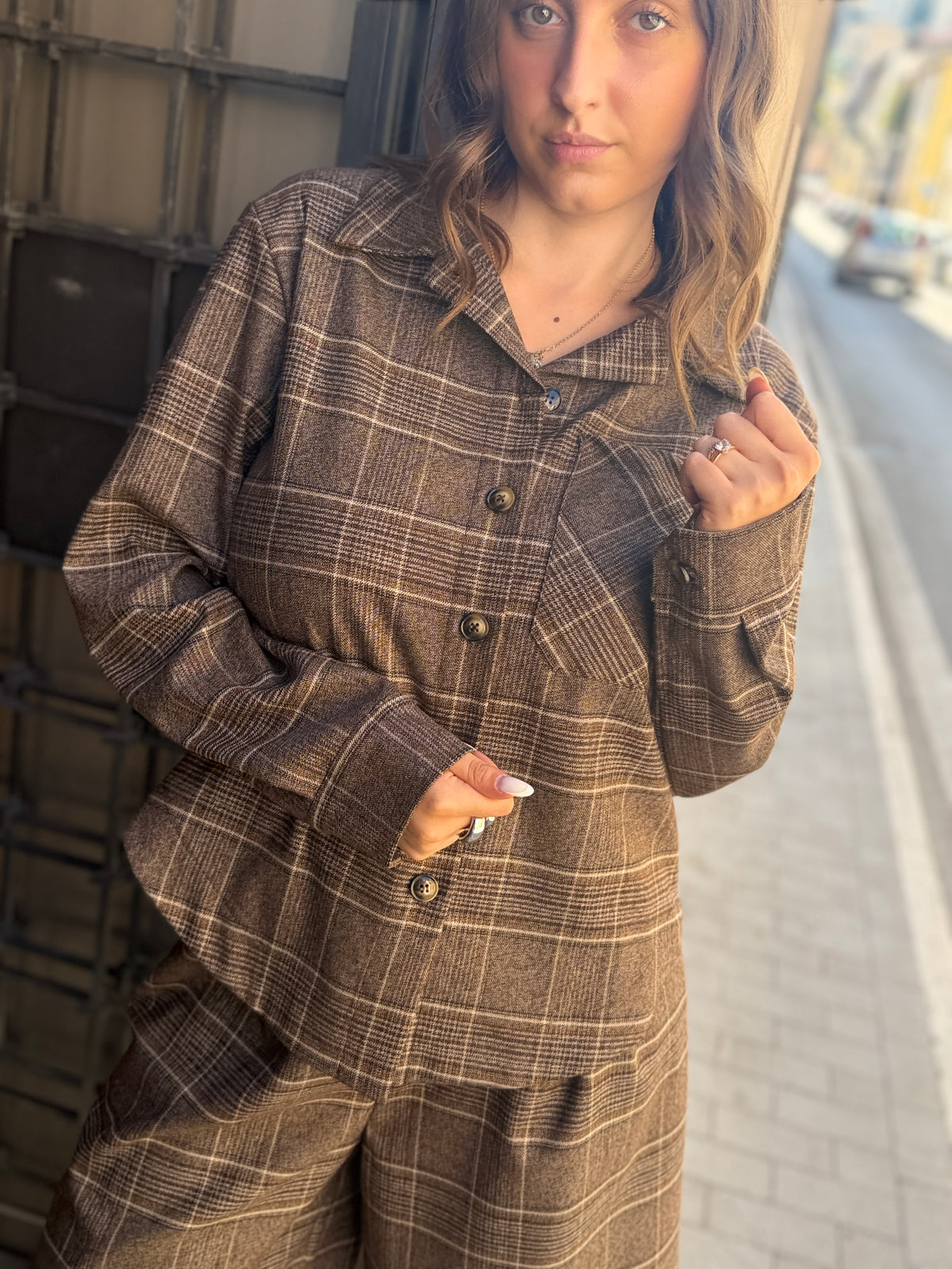 Camicia a quadri MORO