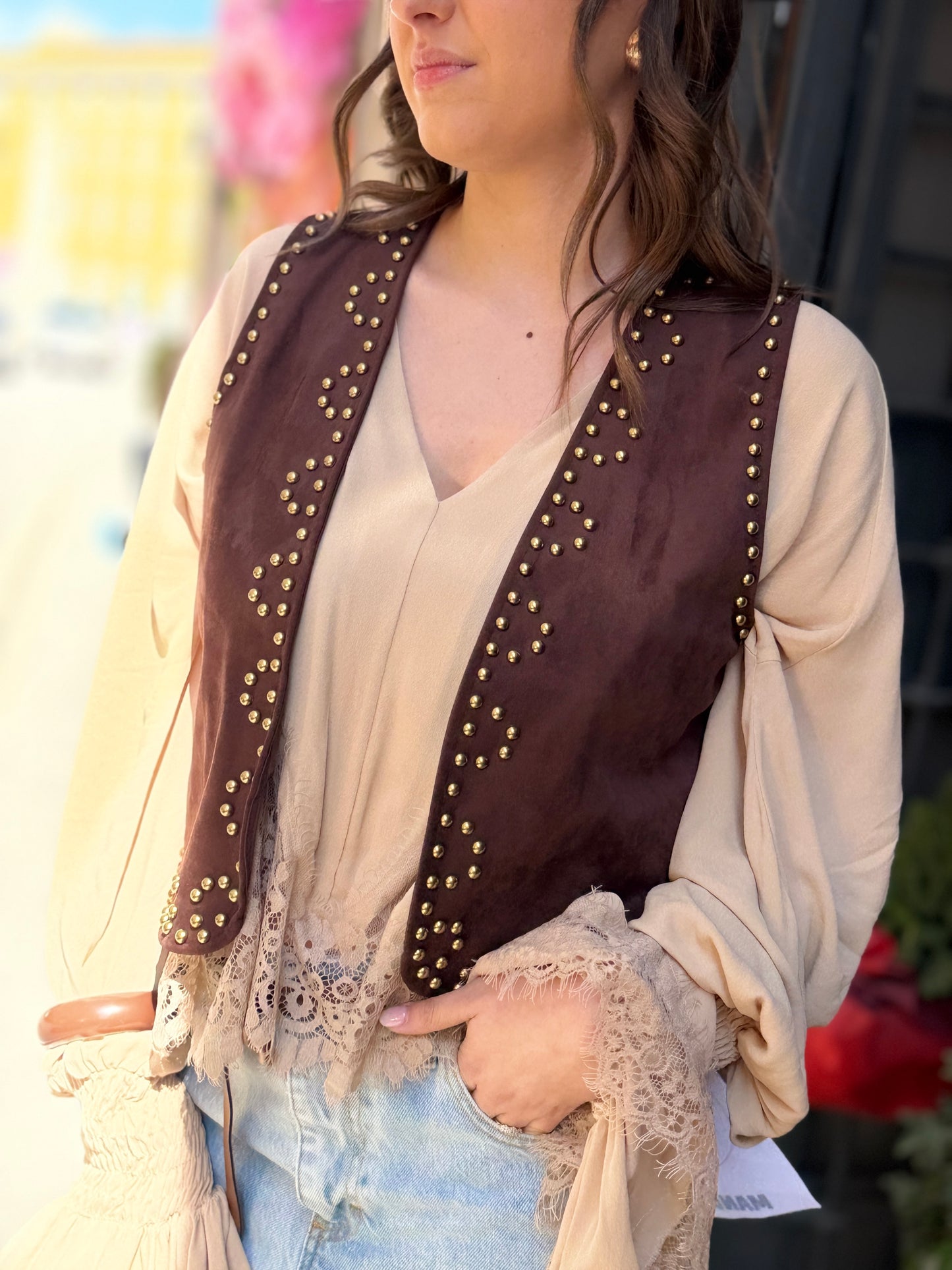 Haveone gilet  BOHO COFEE
