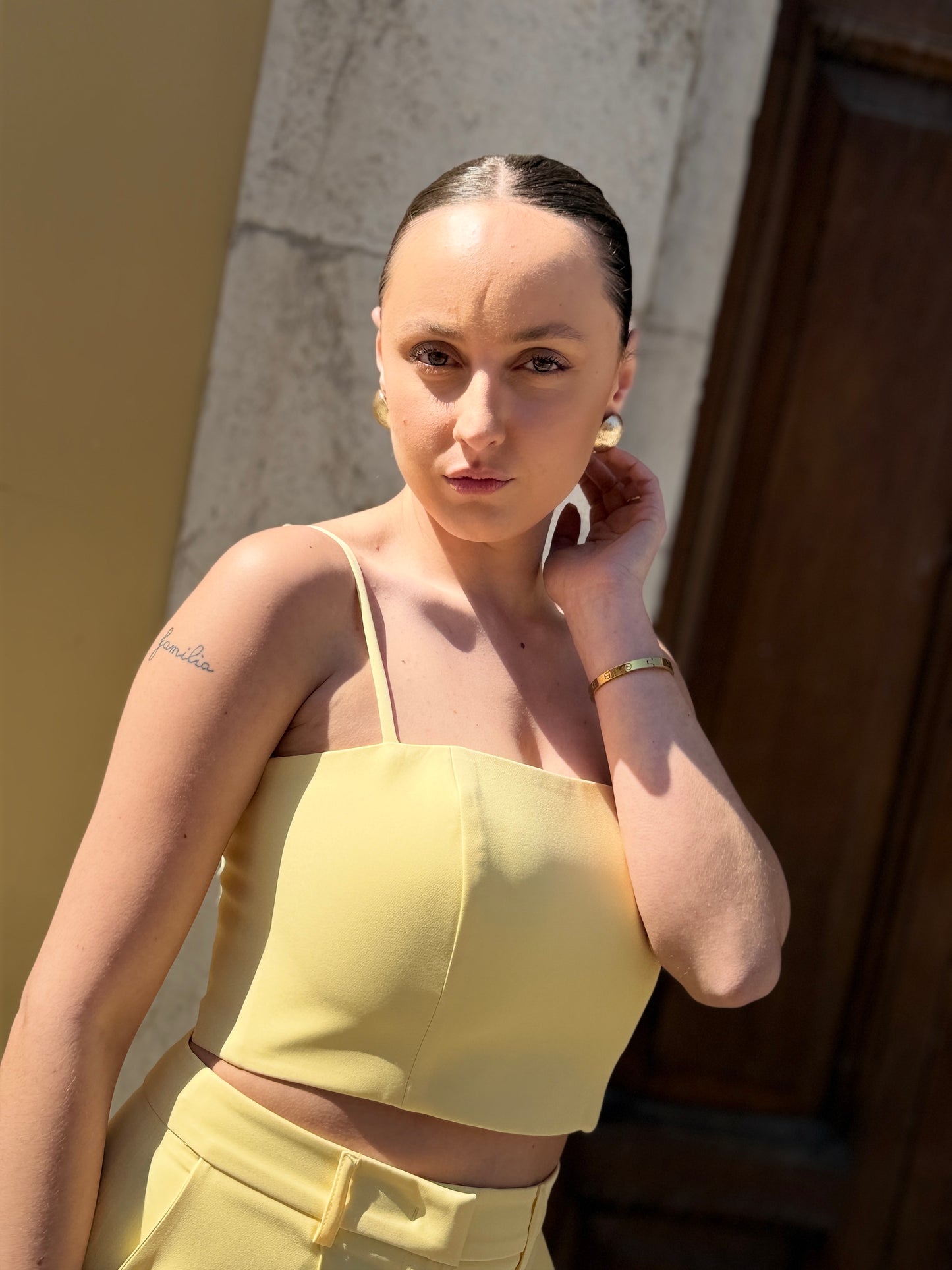 Silence Limited STRAP TOP LEMON