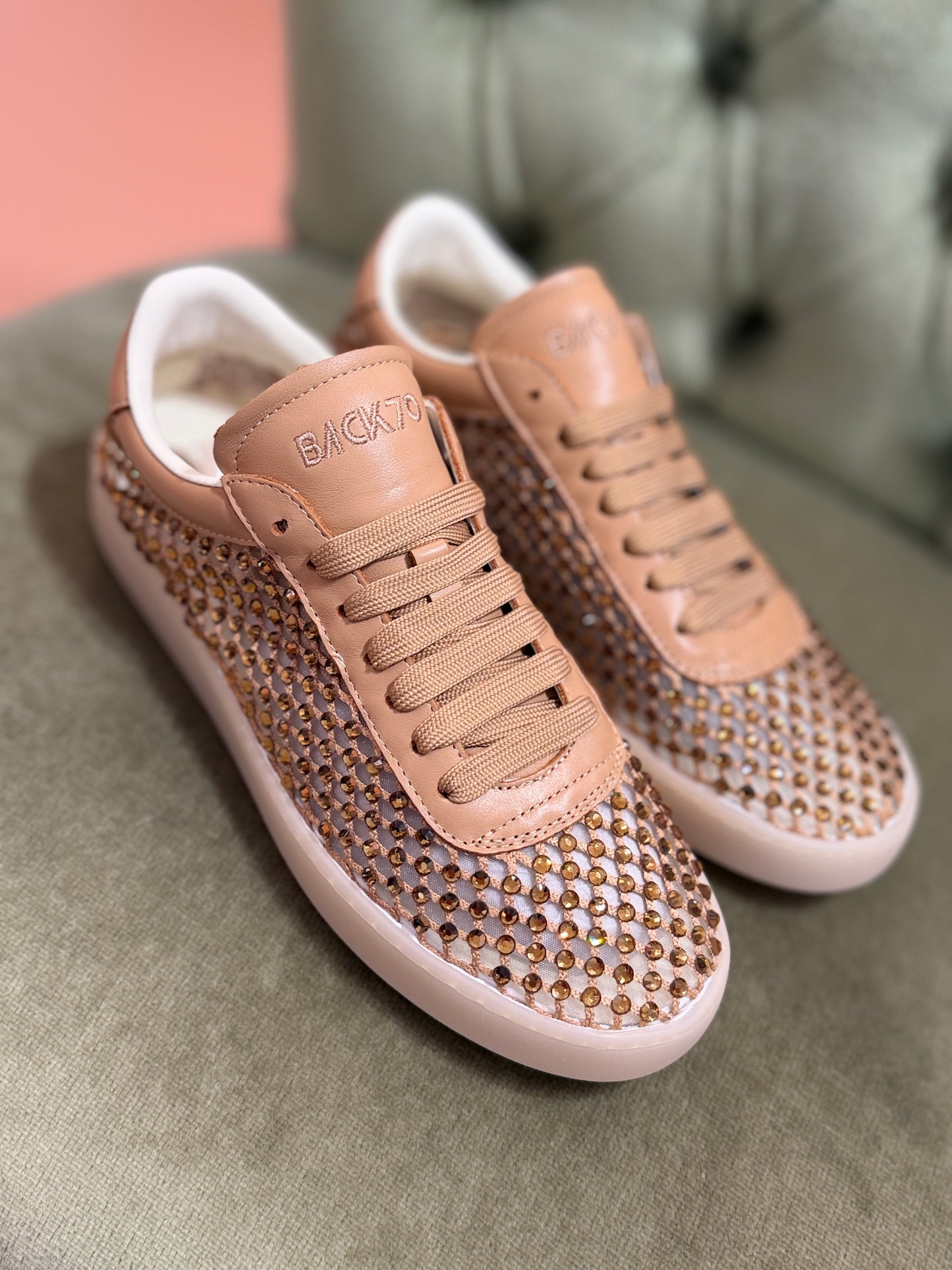 Back 70 sneakers in mesh BROWN