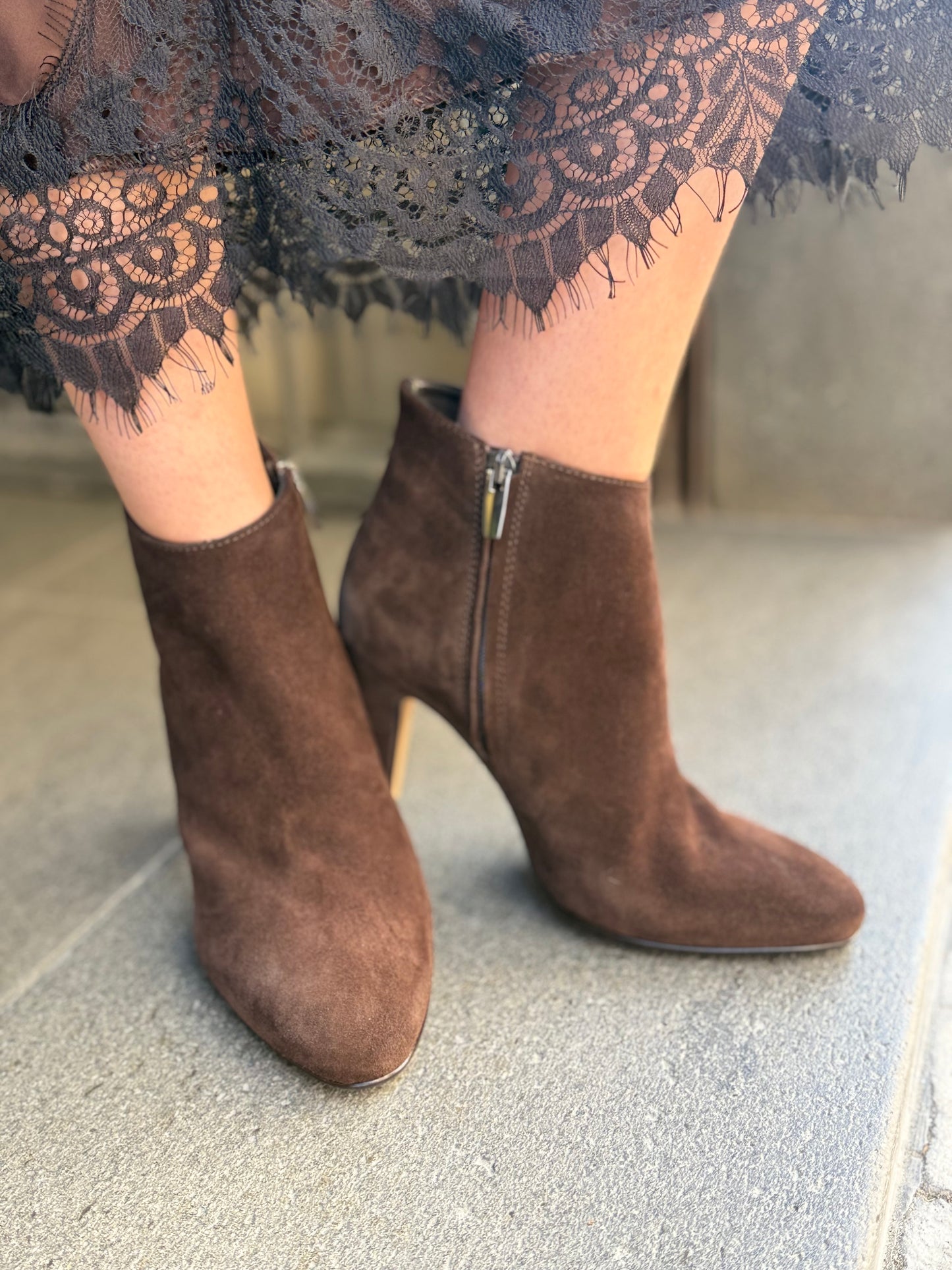 Elisa Lanci stivaletti scavigliato MORO