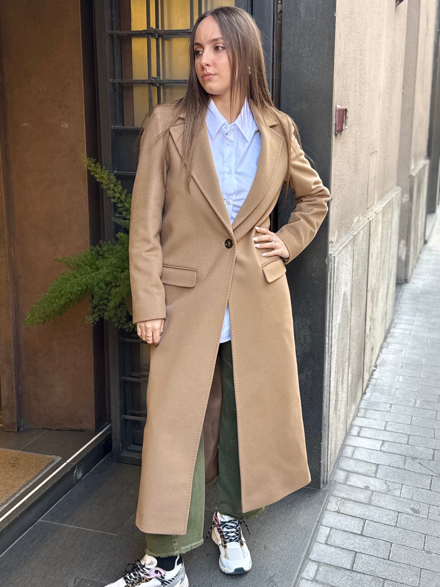 Chiarulli Cappotto EOS taupe