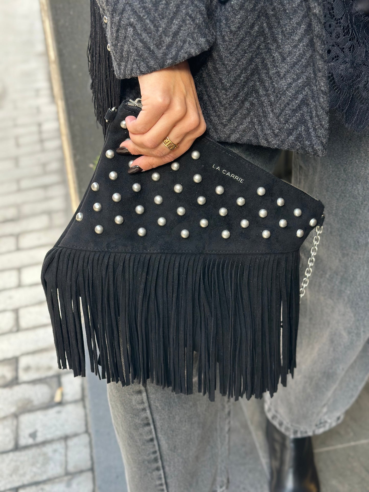 La Carrie POCHETTE NIGHT EDITION BLACK