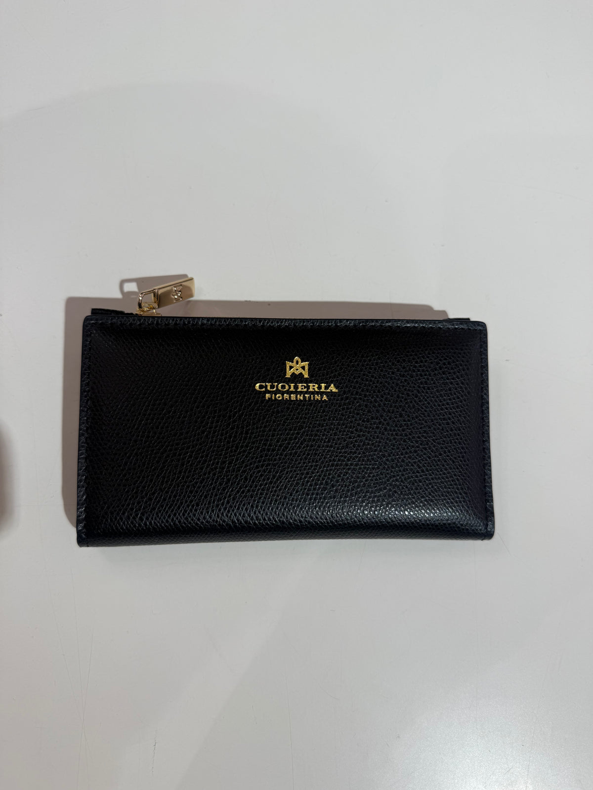 Cuoieria Fiorentina Alice portacarte di credito Nero e bordeaux