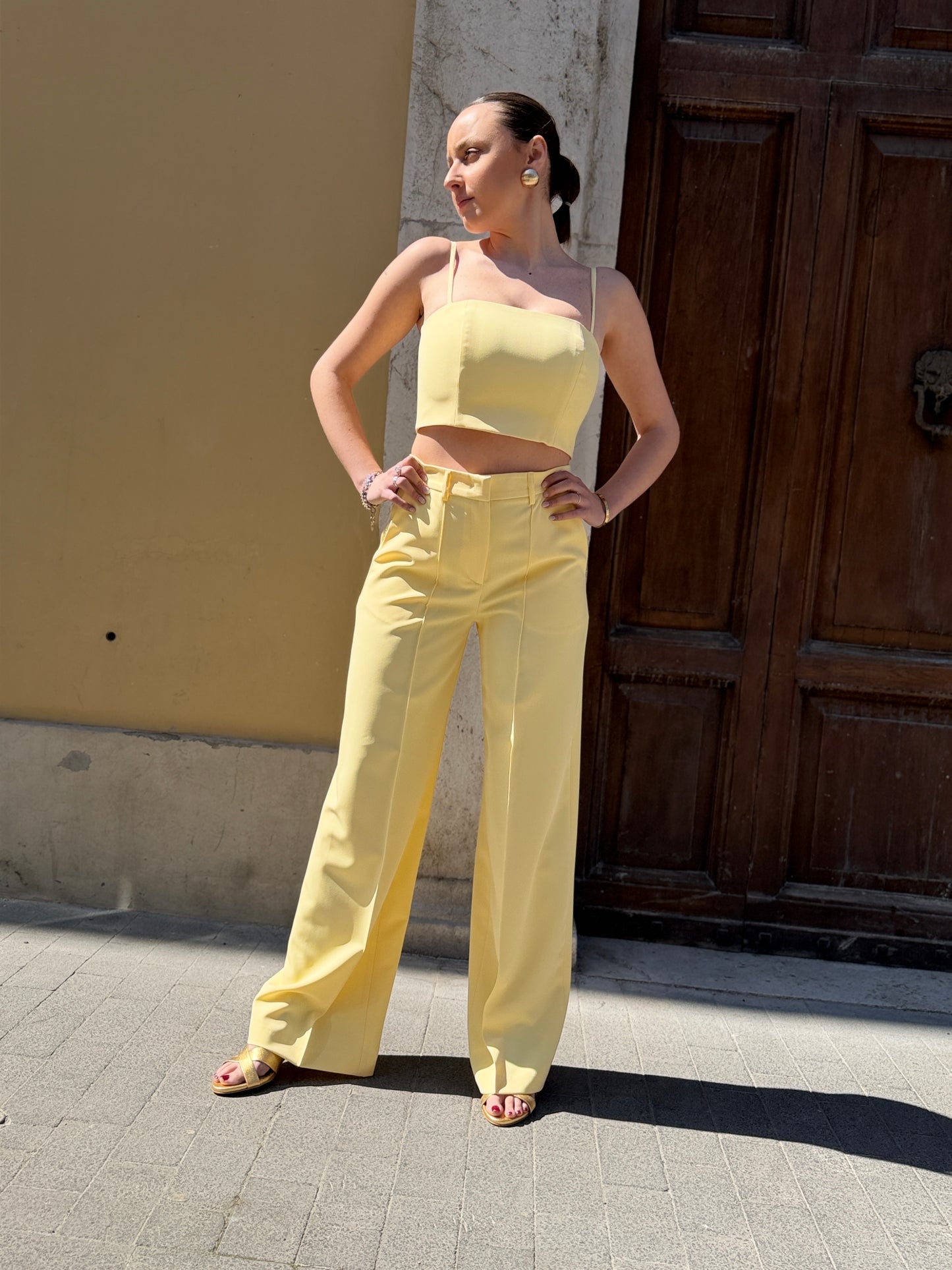 Silence Limited GEORGE PANTS LEMON