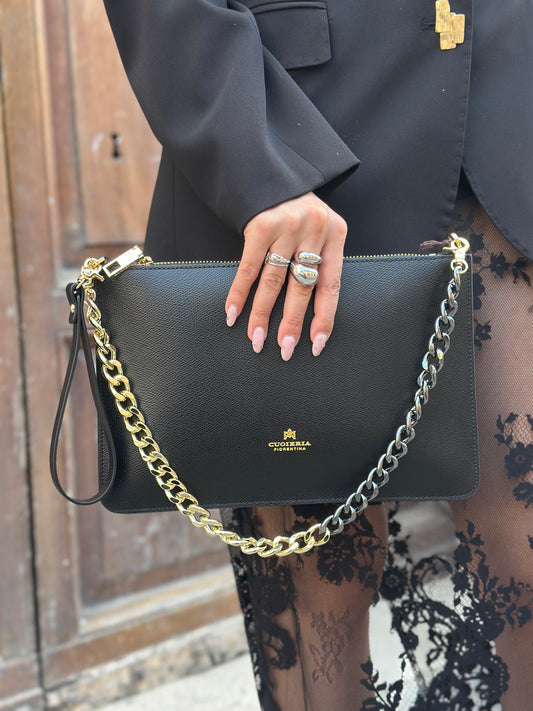 Cuoieria Fiorentina ALICE BELLA POCHETTE NERA