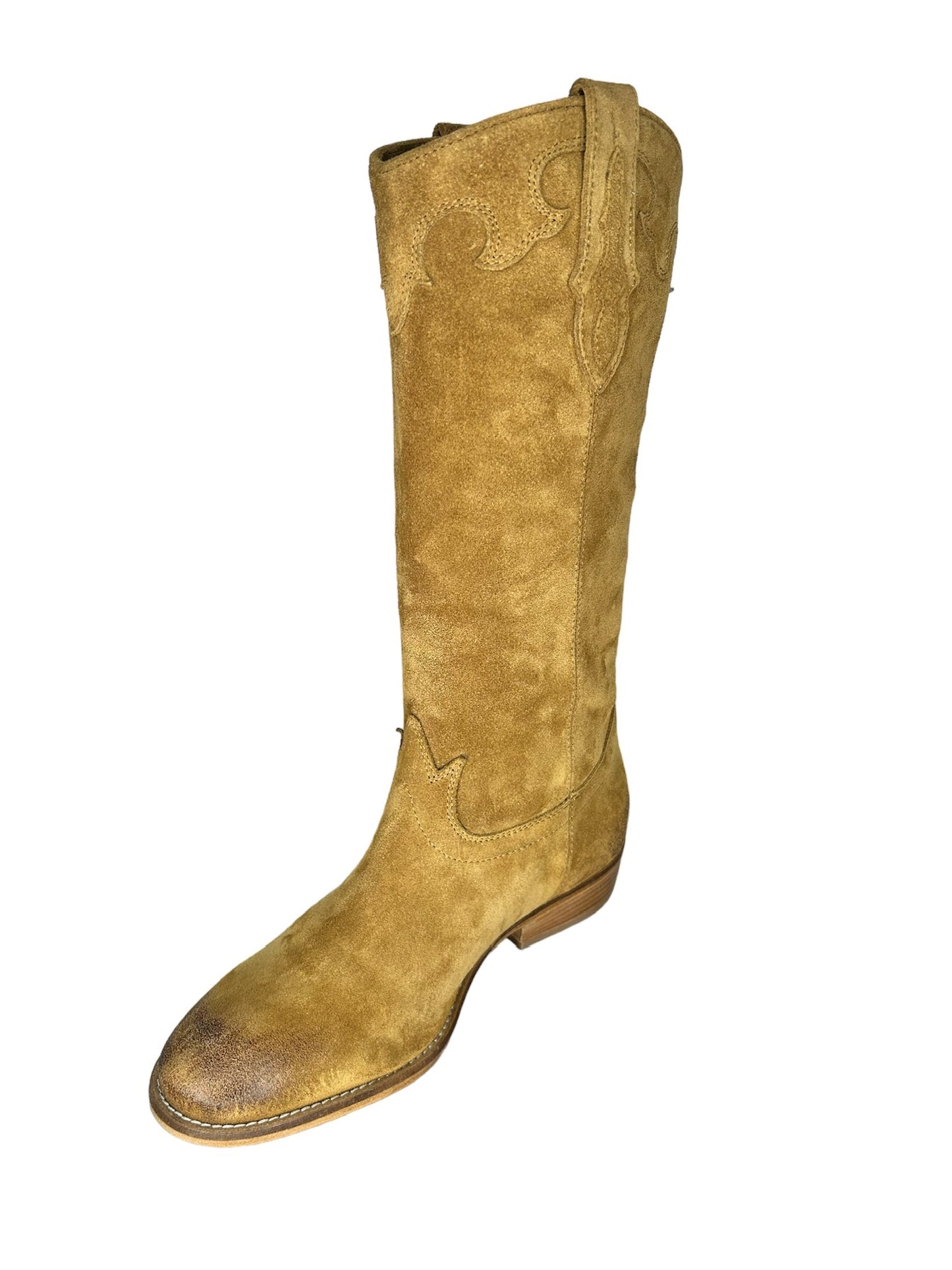 Curiositè Stivale camoscio Portogallo con impunture