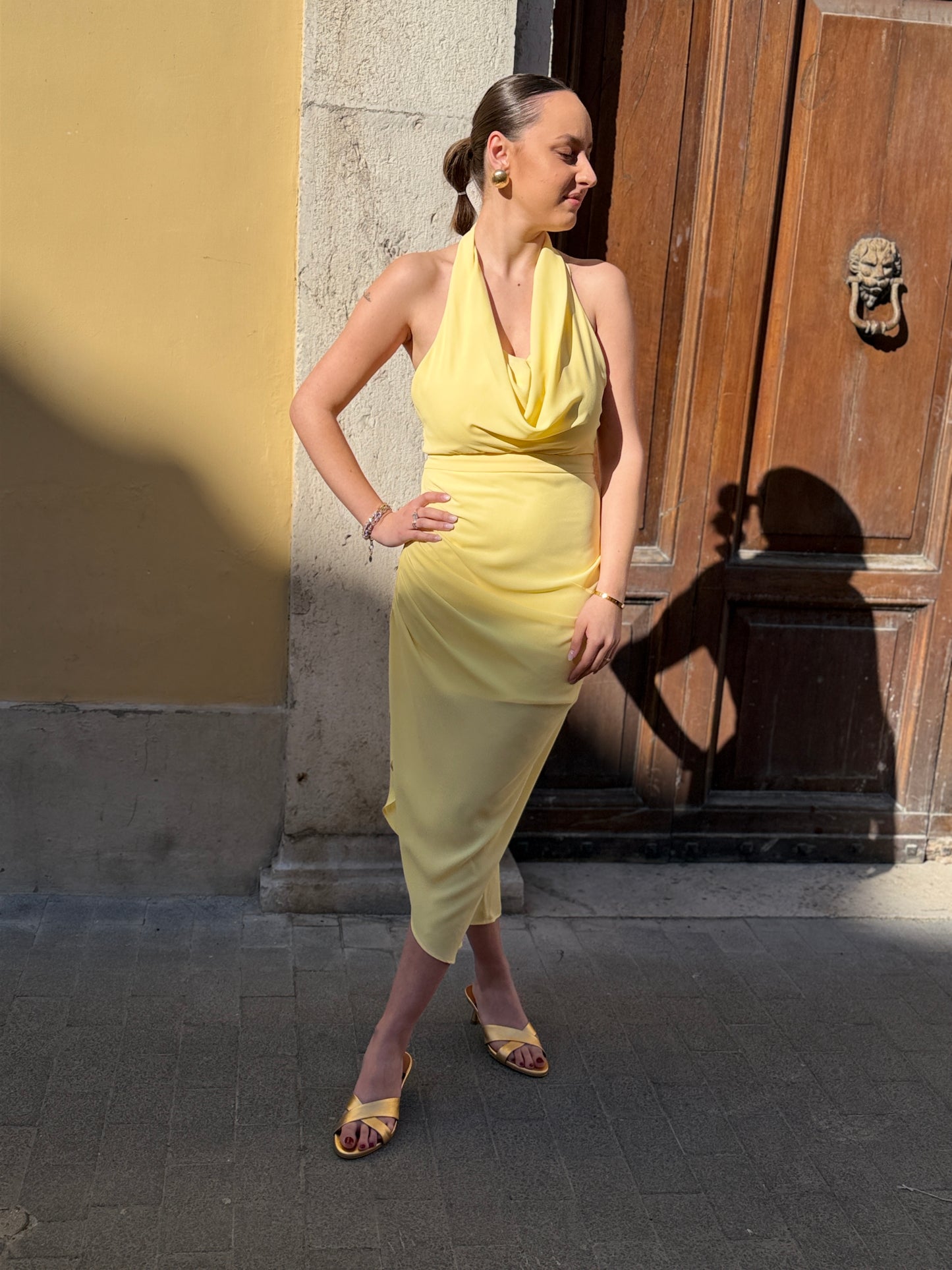 Silence Limited ISABEA DRESS LEMON