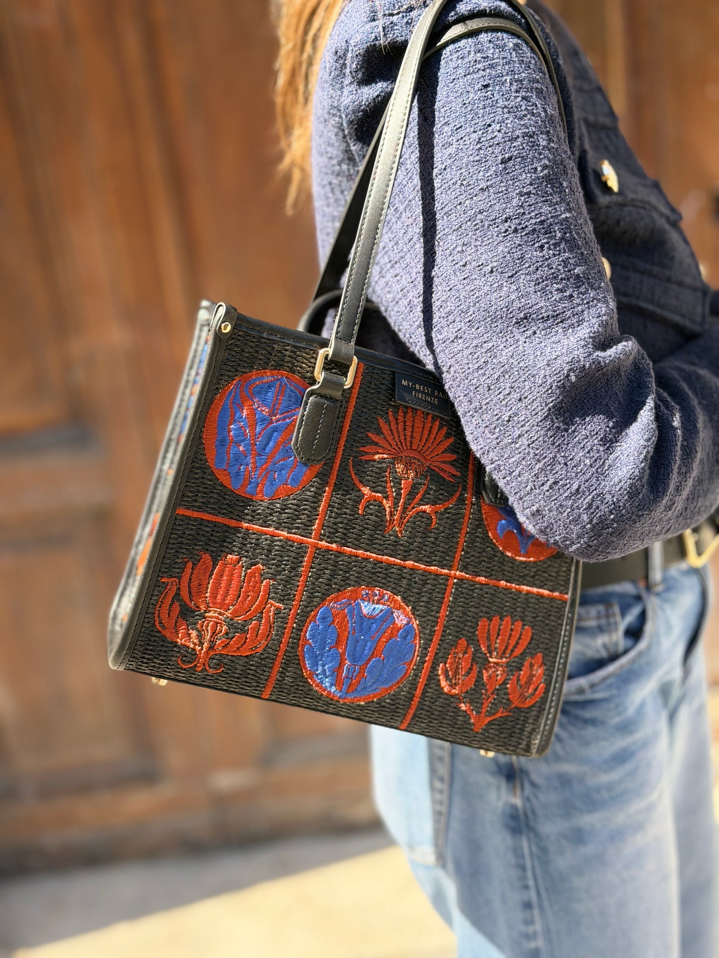 My Best Bag Atena LIBERTY Black Medium