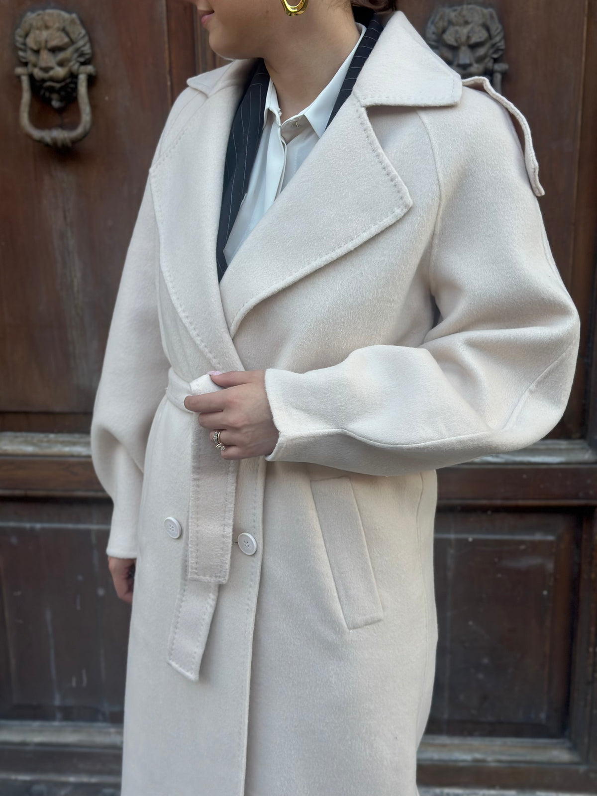 Silence Limited BALLON COAT CREAM