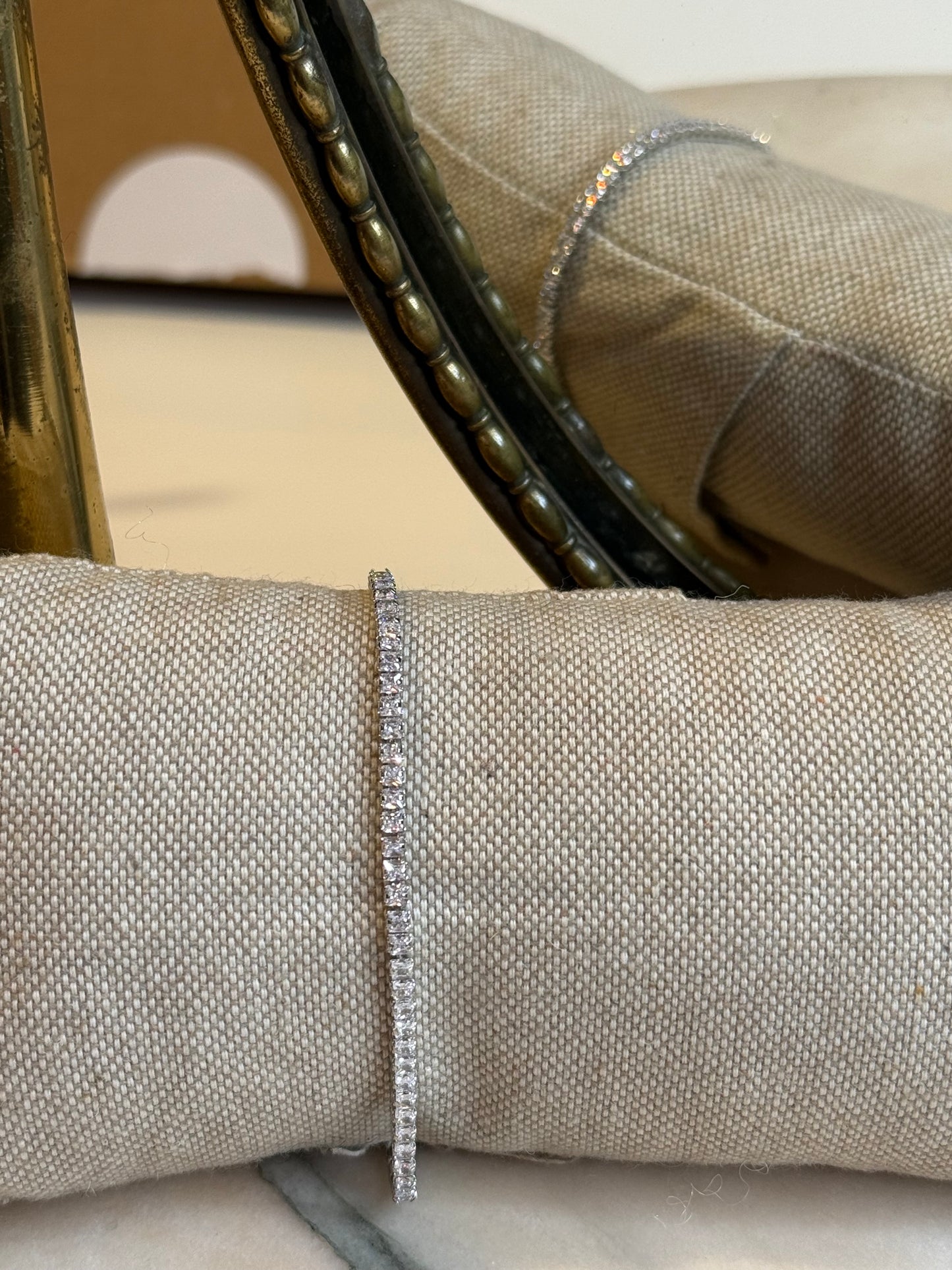 Bracciale tennis piccolo ARGENTO