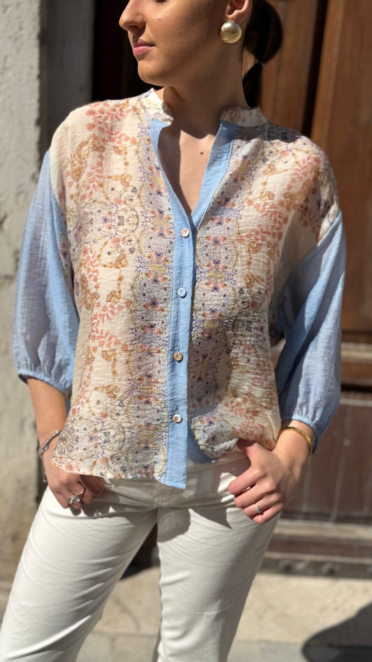 Tensione in Camicia in fantasia