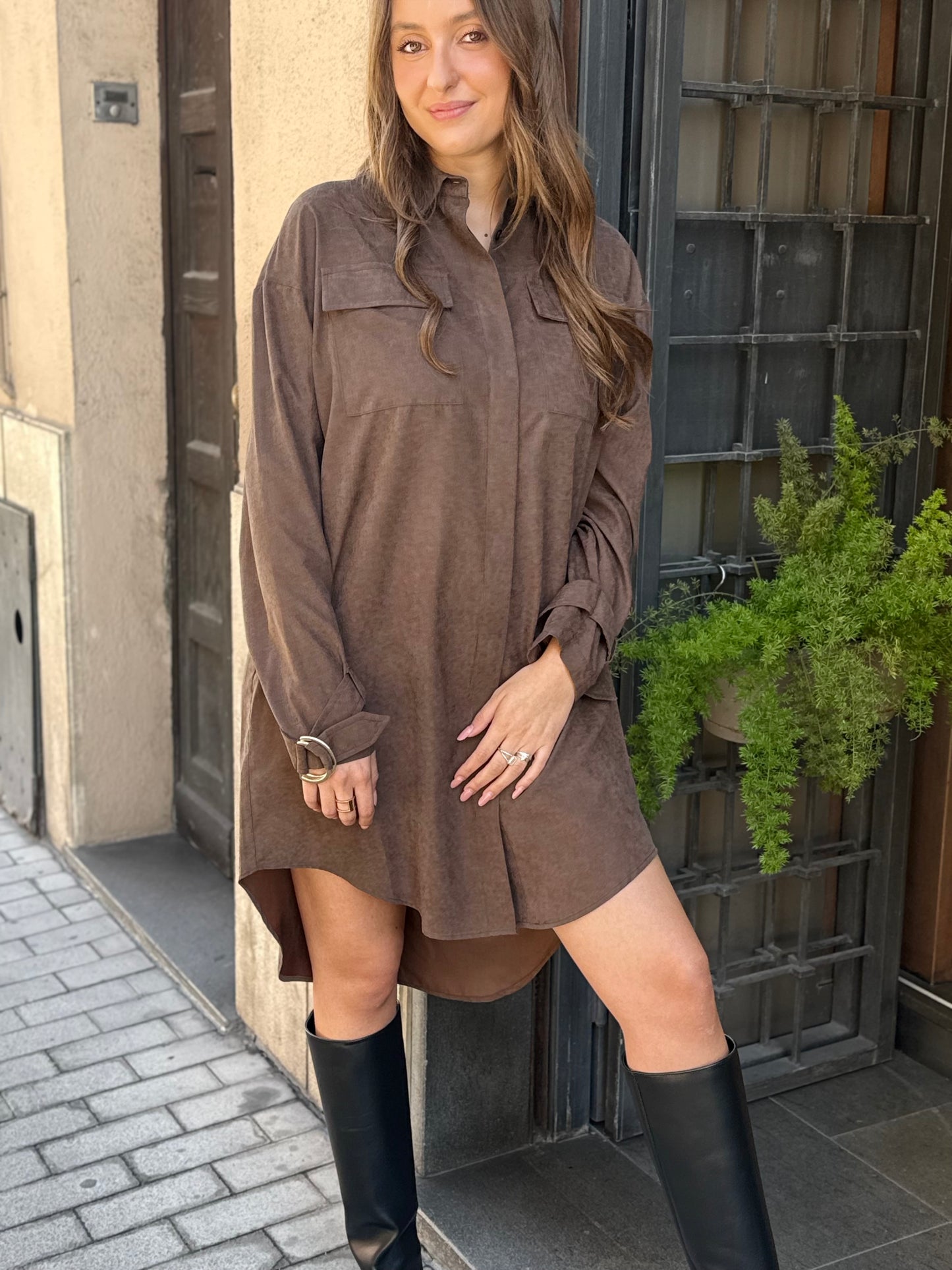 BohemianVí WIND DRESS Brown