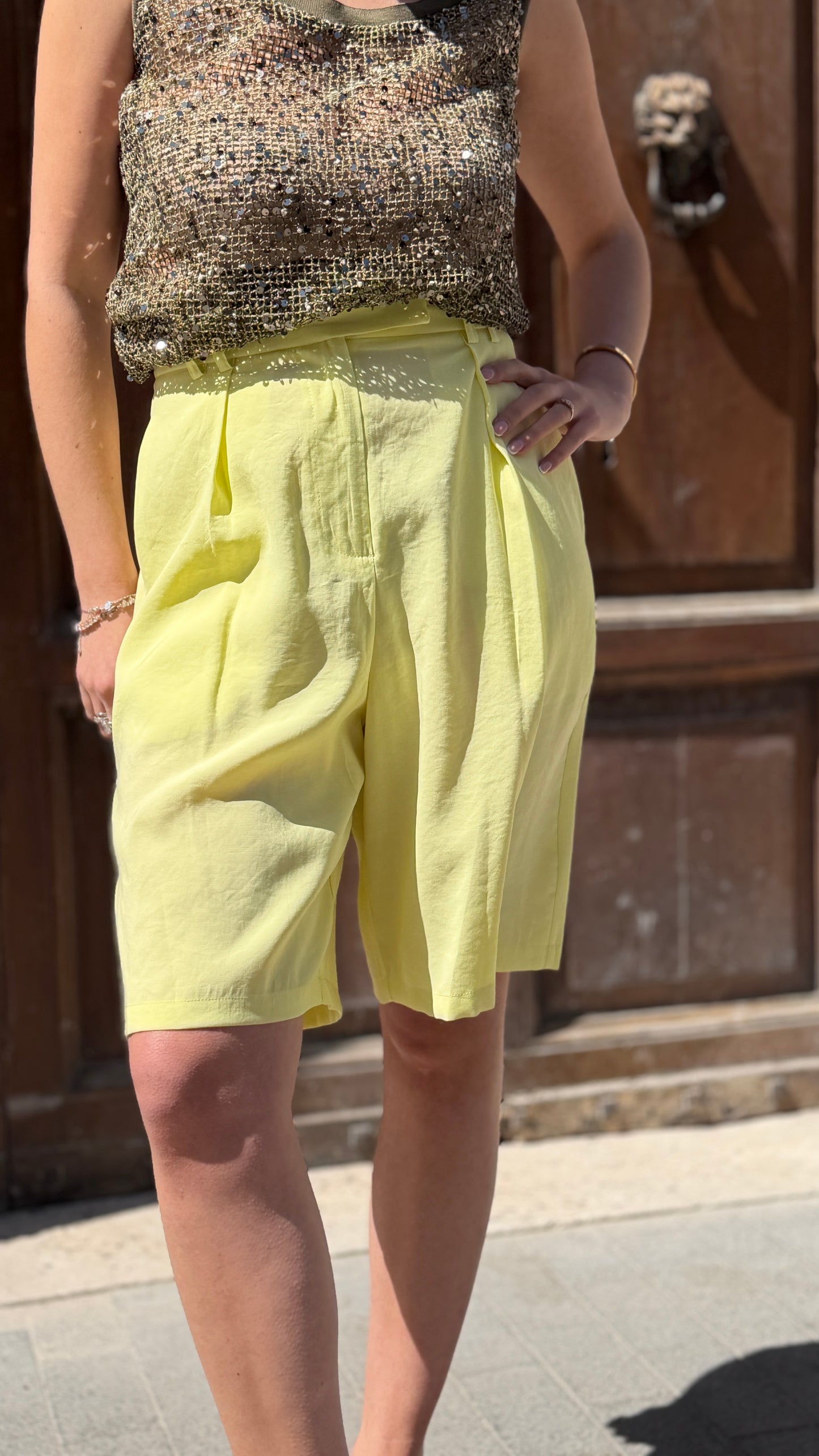 BohemianVì BALI SHORT LIME