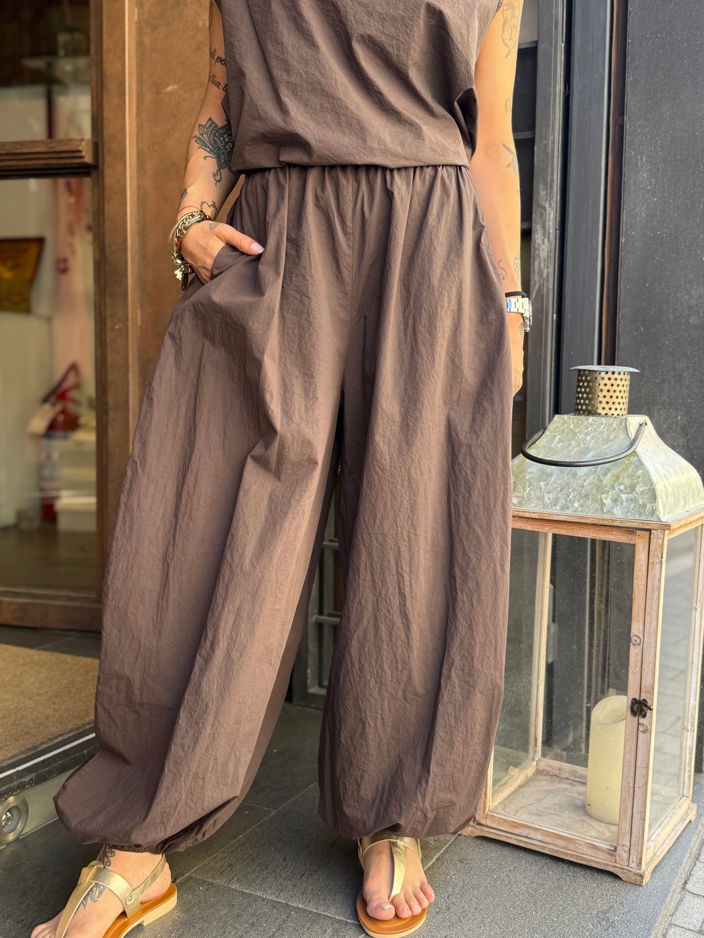 Pantalone parachute (disp. in più varianti colori)