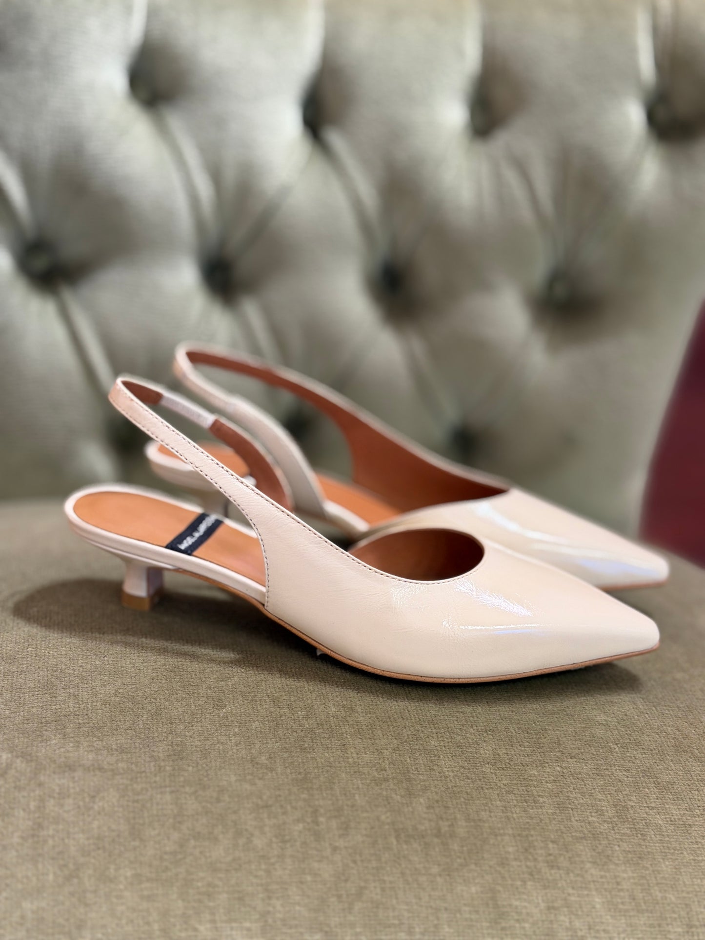 Angel Alarcon  FABIANA slingback VANIGLIA