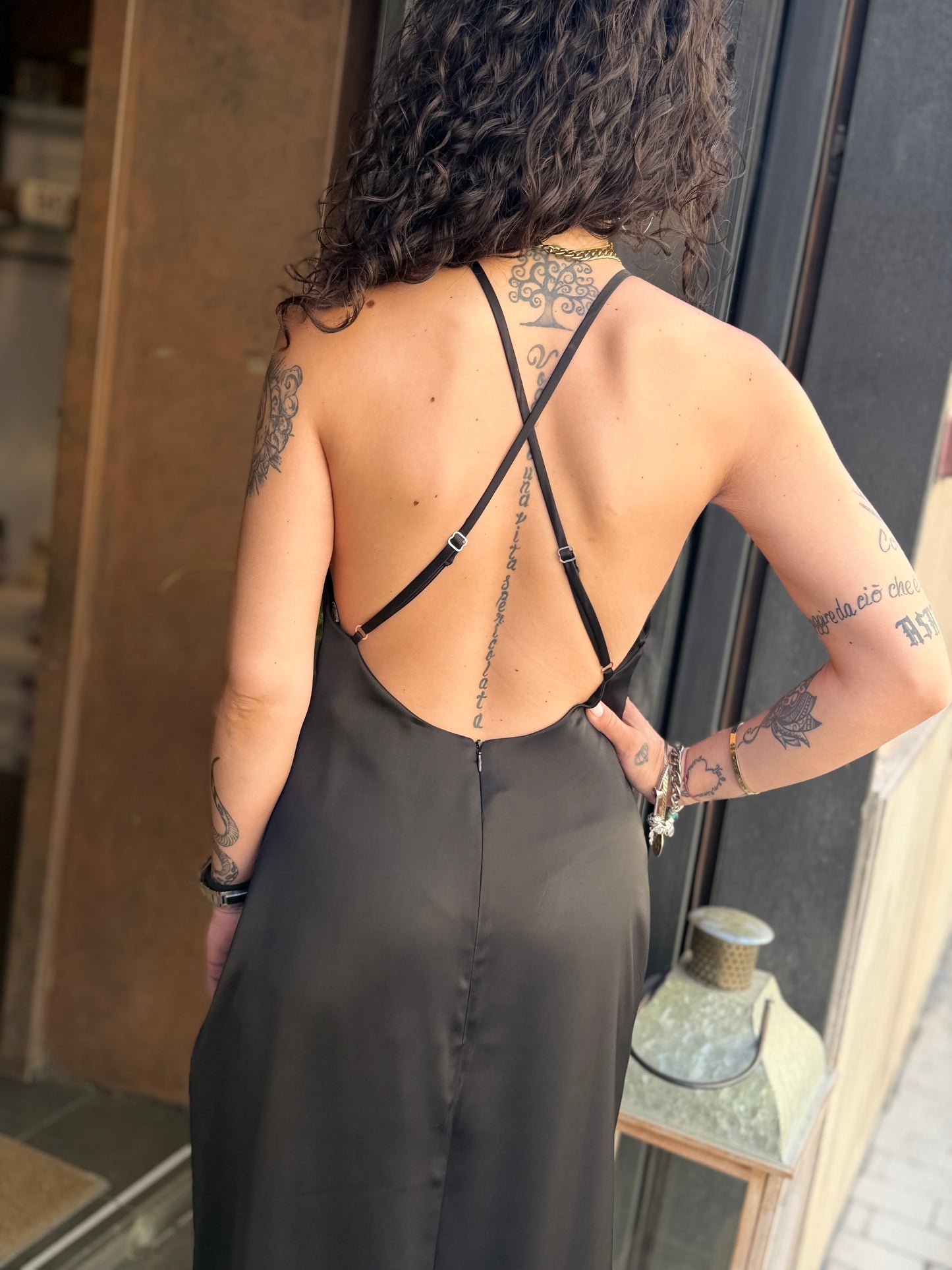 Silence Limited Sensual dress Black