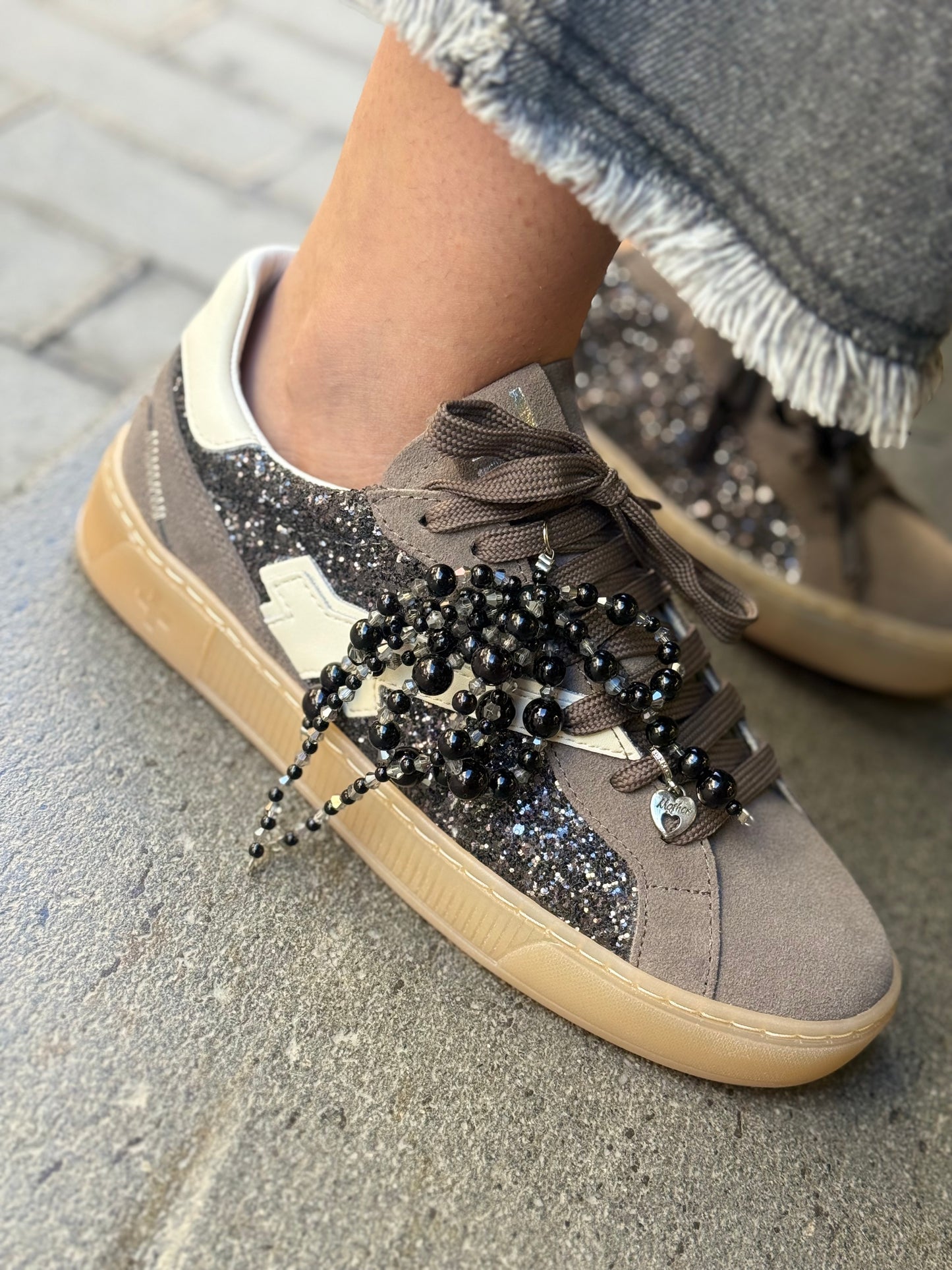 Gio+ COMBI GLITTER GREY